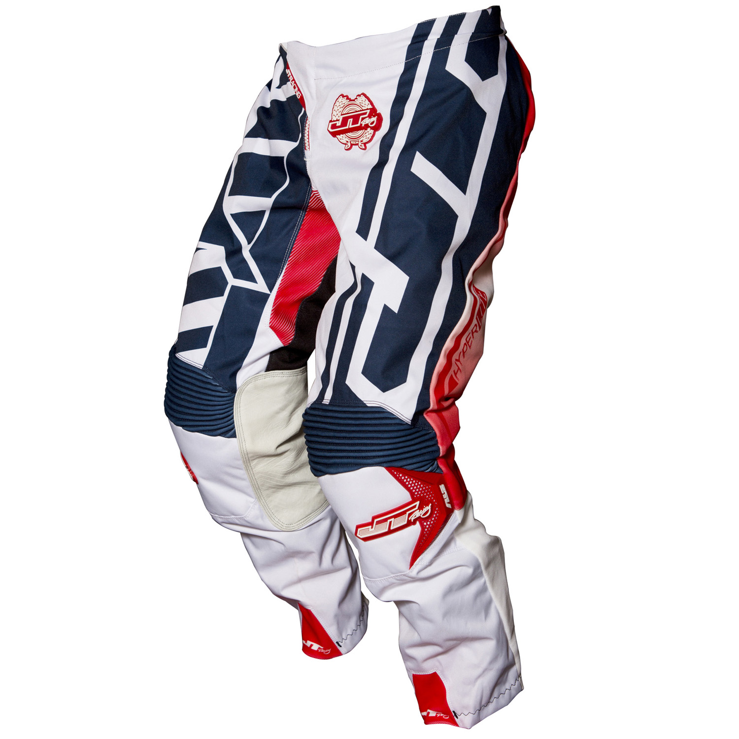 JT Racing USA Pantalon MX HyperLite Breaker Navy/White/Red
