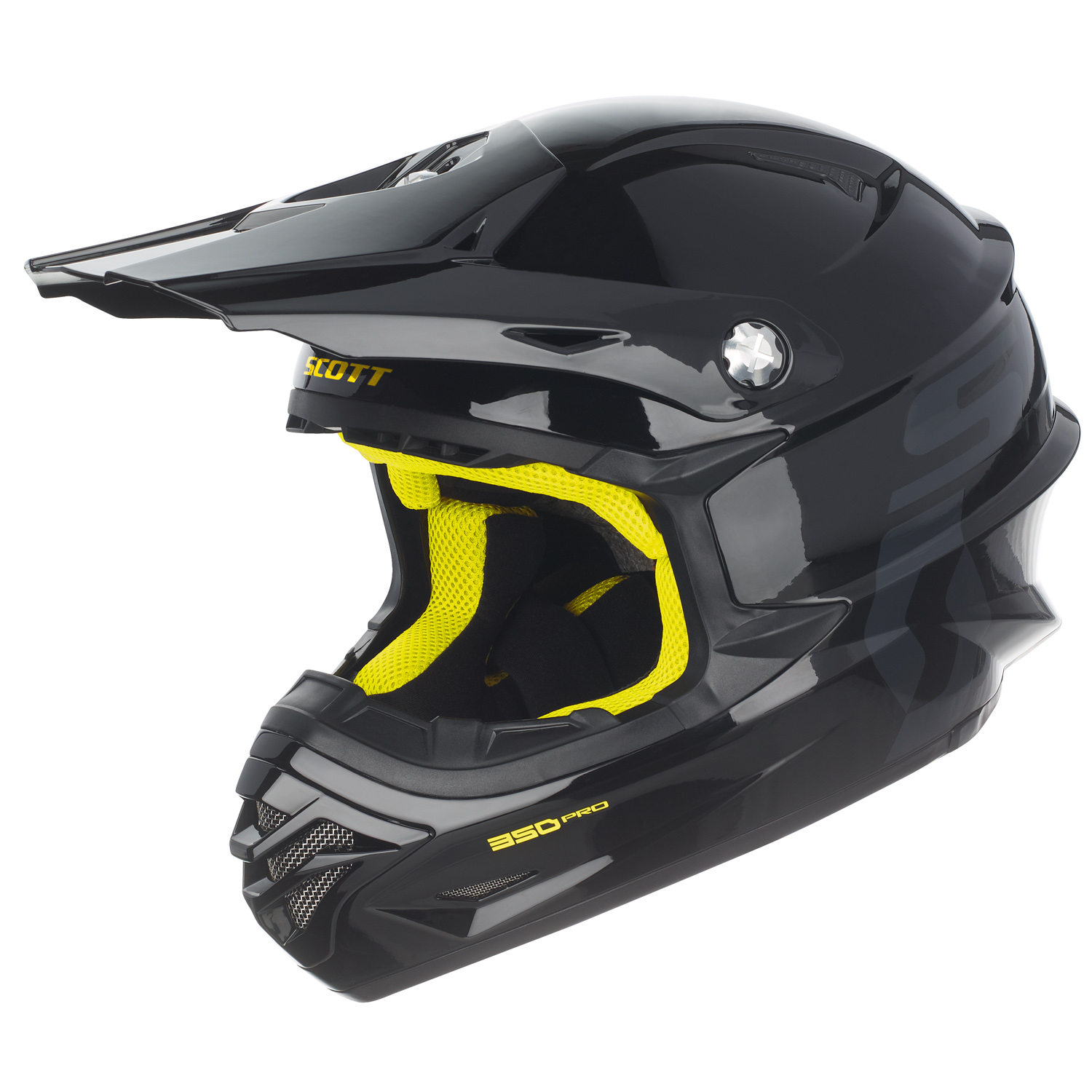 Scott Casco MX 350 Pro ECE Black/Yellow