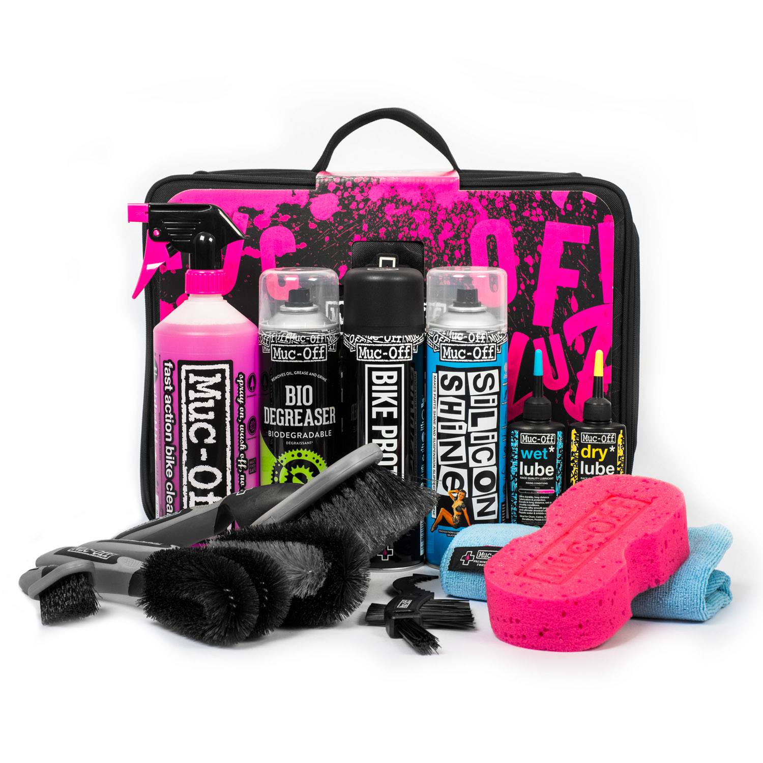 Muc-Off Bicycle Valet Case Kit Bicycle Valet Case Kit 13 Pieces