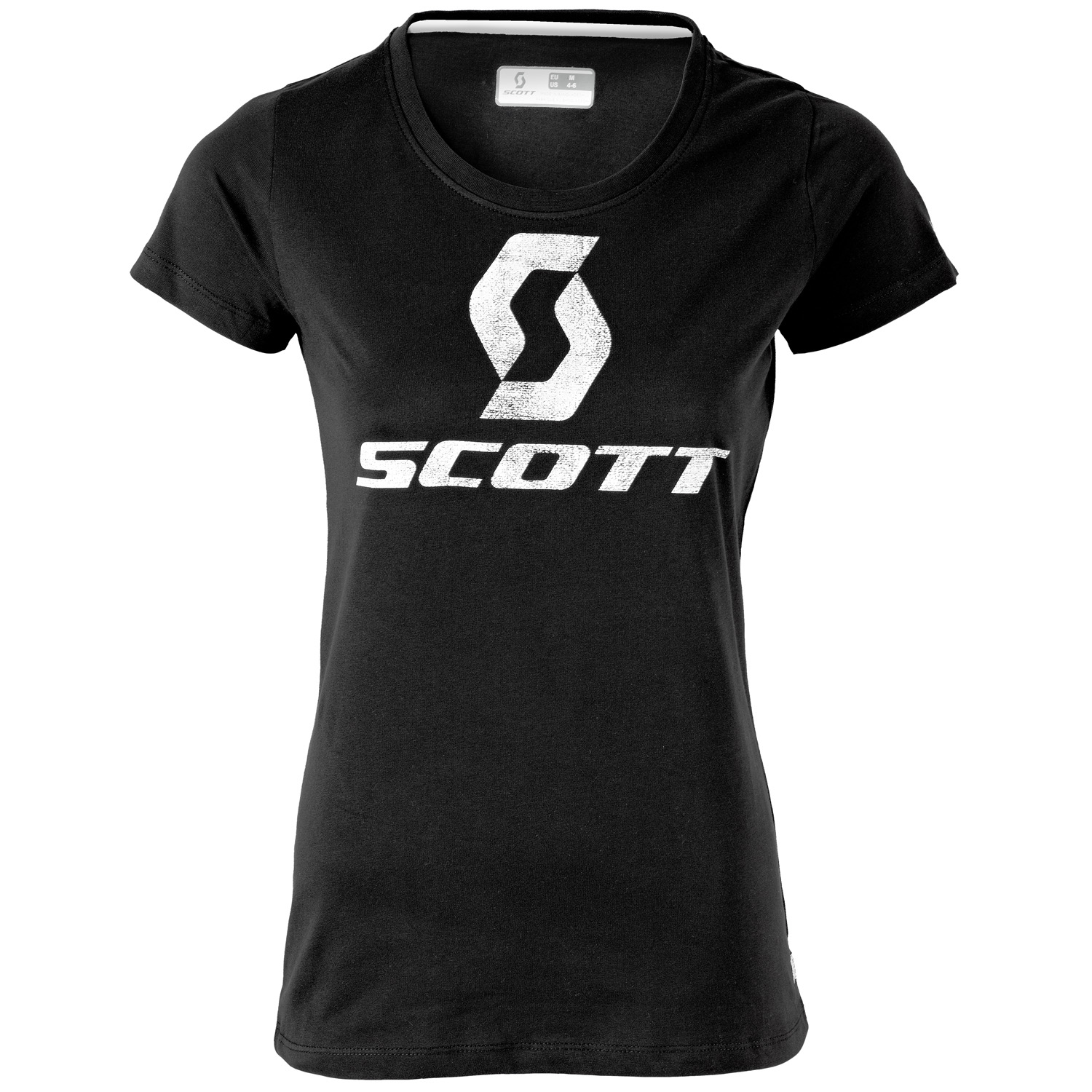 Scott Femme T-Shirt 10 Icon Noir
