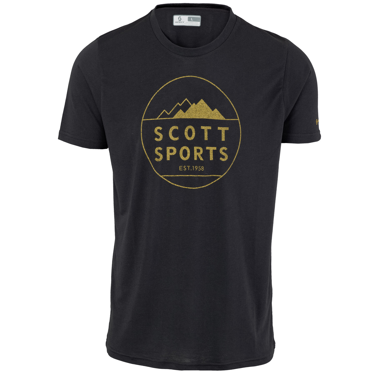 Scott Tech T-Shirt 10 Dri Schwarz