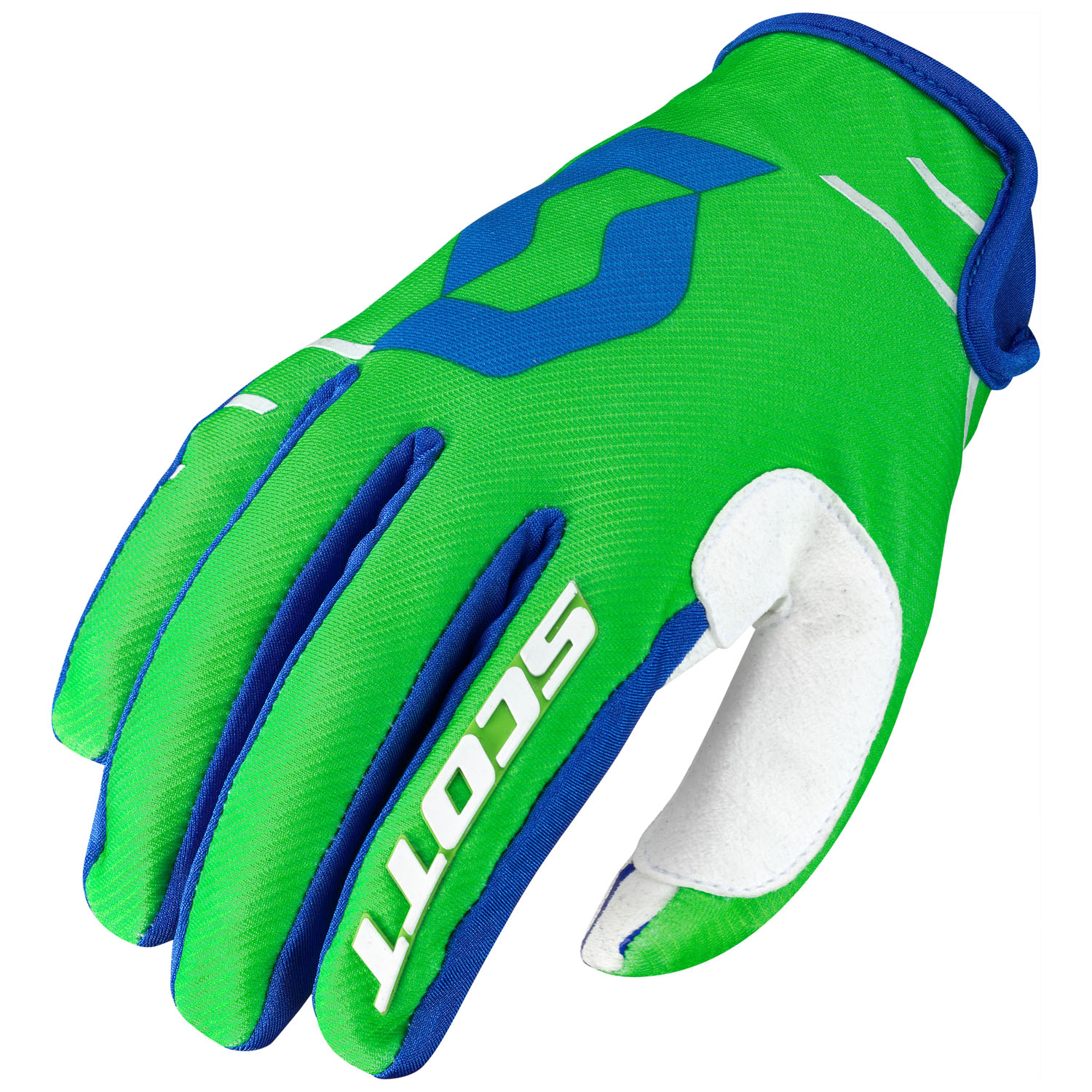 Scott Gloves 350 Dirt White/Blue