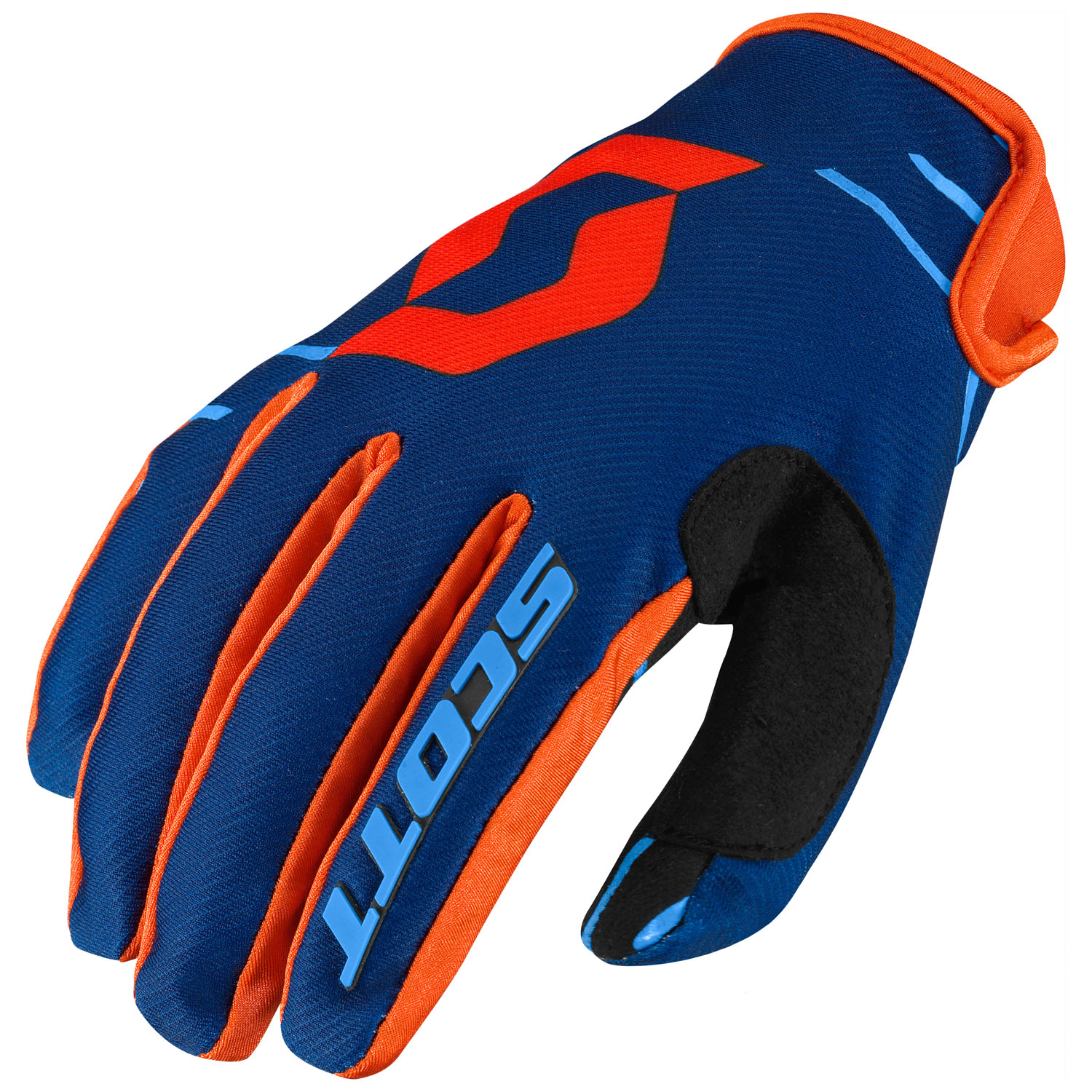 Scott Gloves 350 Dirt Blue/Orange