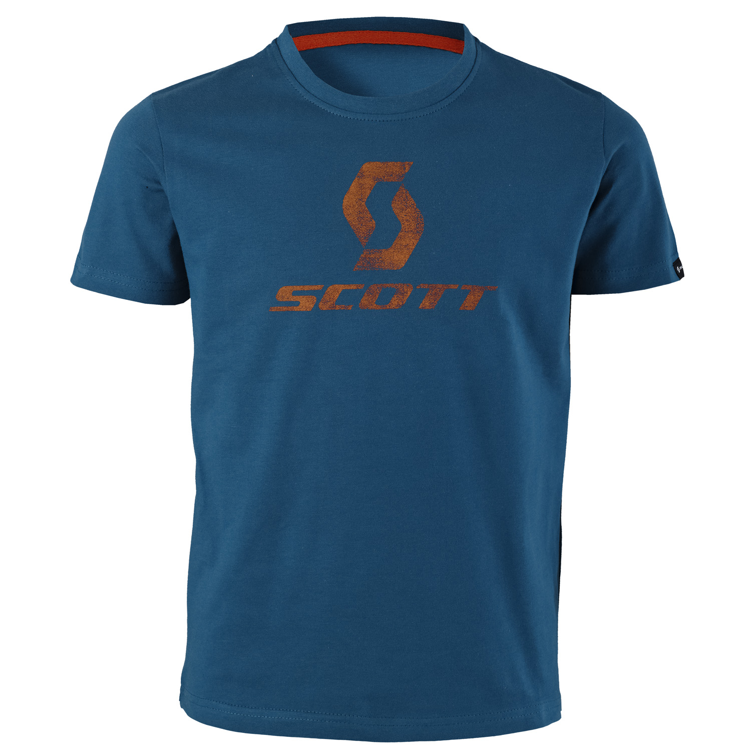 Scott Kids T-Shirt 10 Icon Eclipse Blue