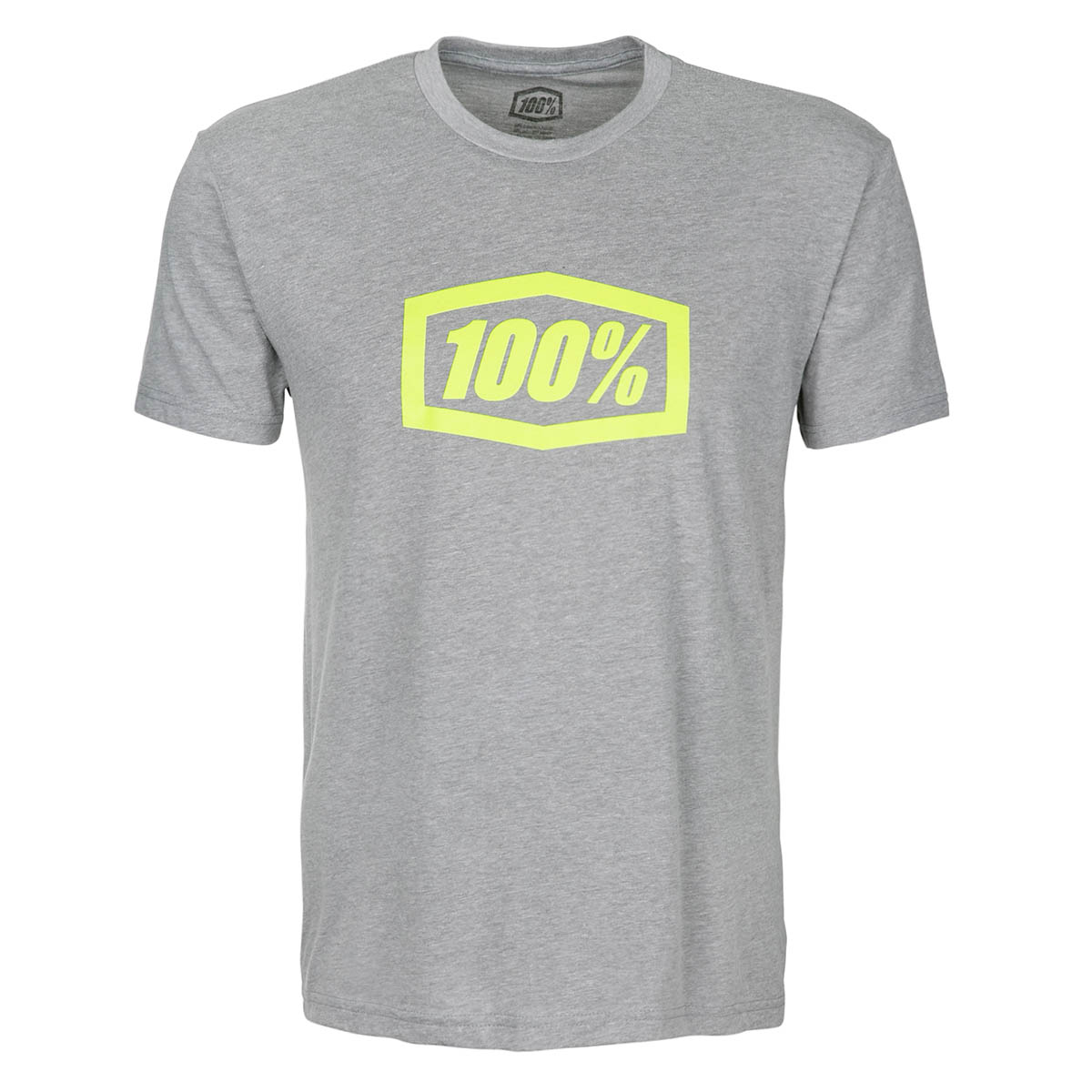 100% T-Shirt Essential Grau meliert
