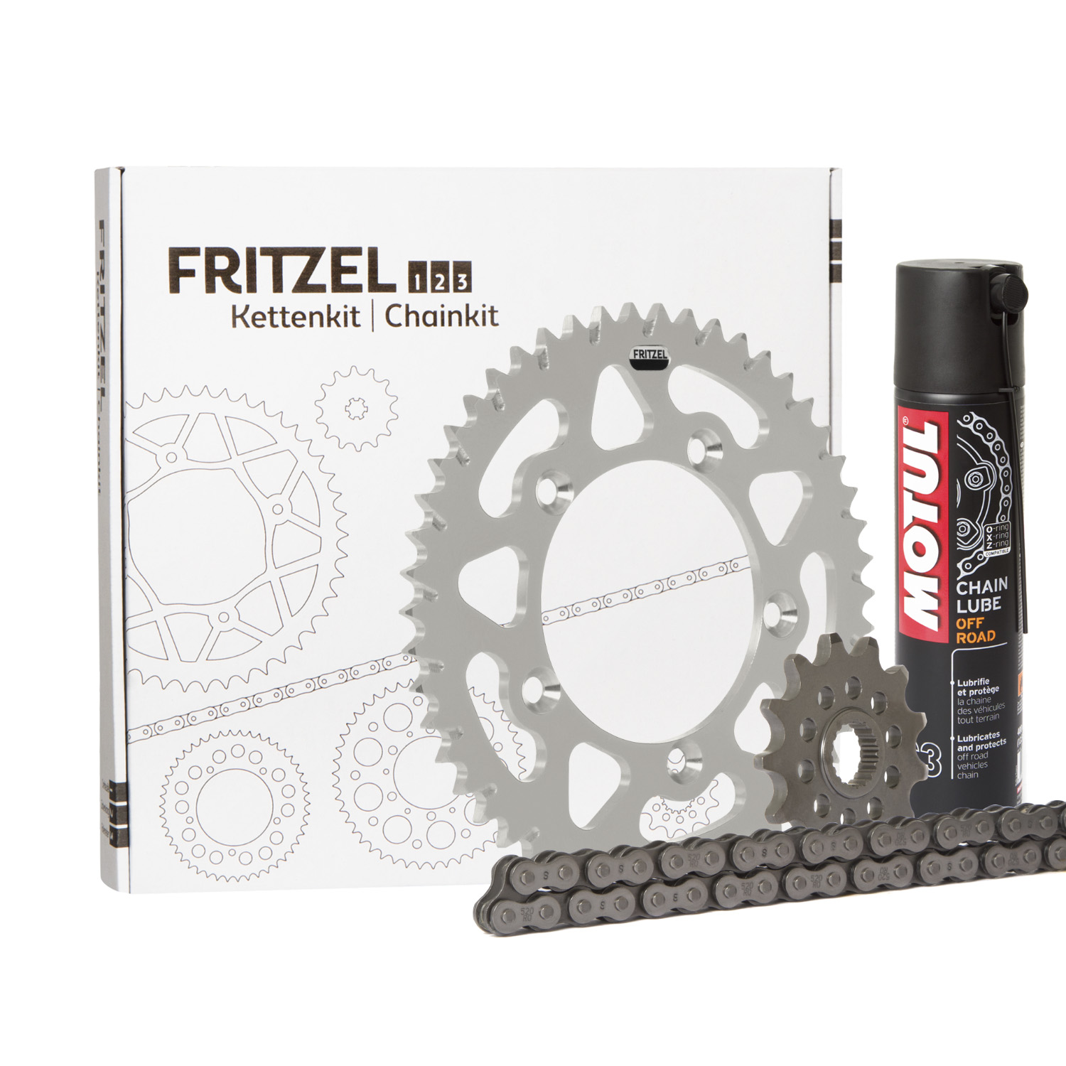 FRITZEL Chain Kit  Beta RR 250/300/350/400/450/520 05-17, Transmission 14-50