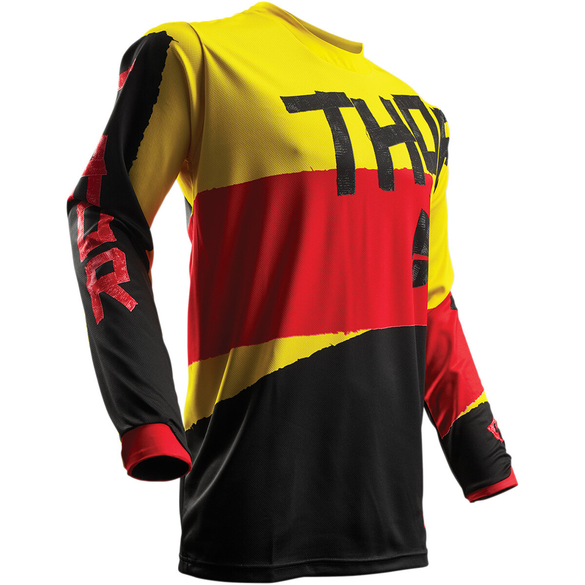 Thor Jersey Pulse Taper Gelb/Rot