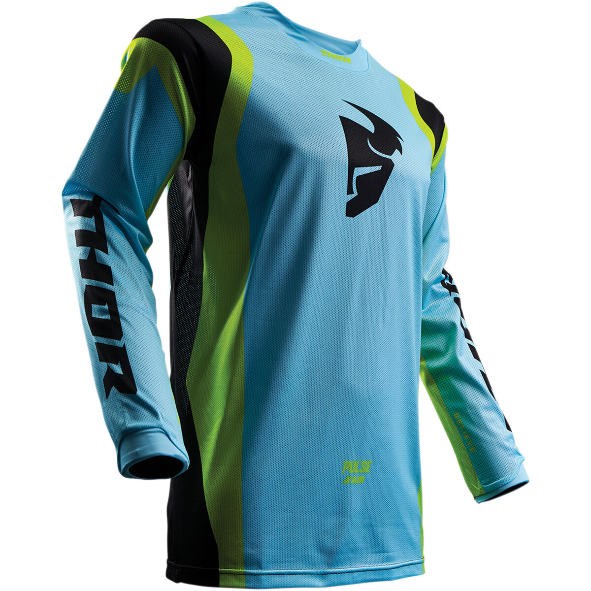 Thor Jersey Pulse Air Profile Powder Blue/Lime