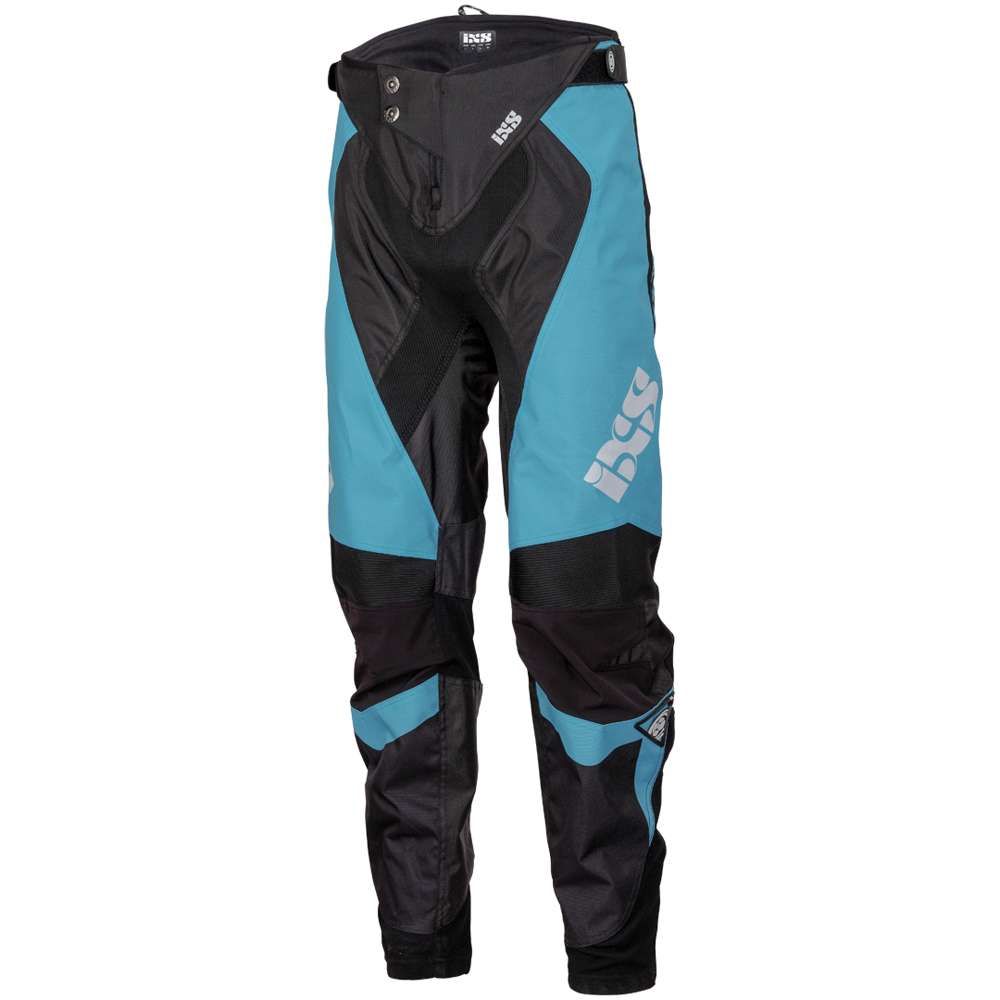 IXS Downhill Pants Race 7.1 Light Blue/Black - Worldcup Edition