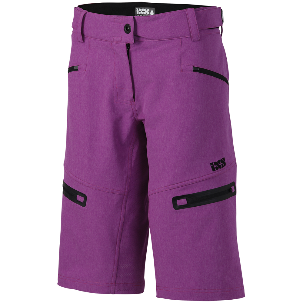 IXS Girls Downhill Shorts Sever 6.1 Purple