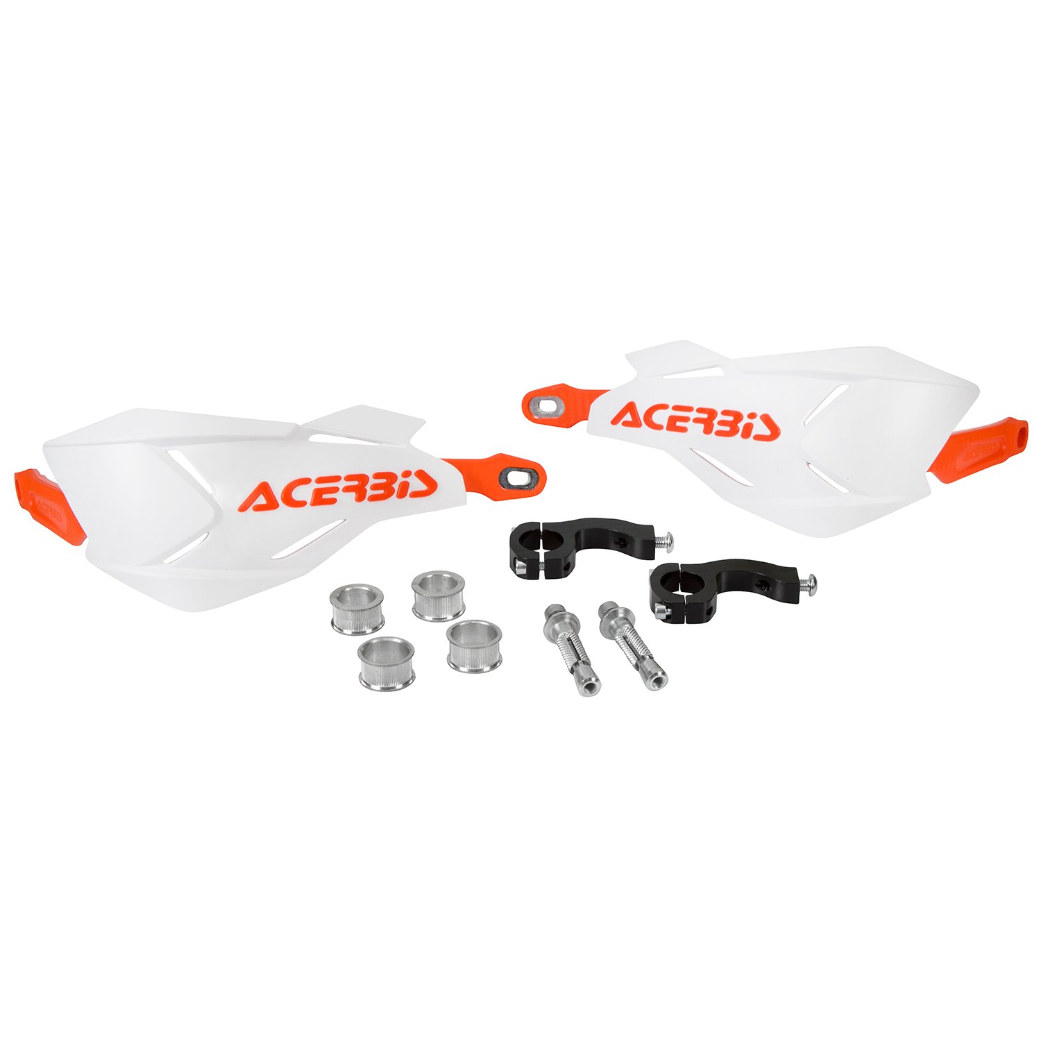 White/Orange Acerbis X-Factory Handguards