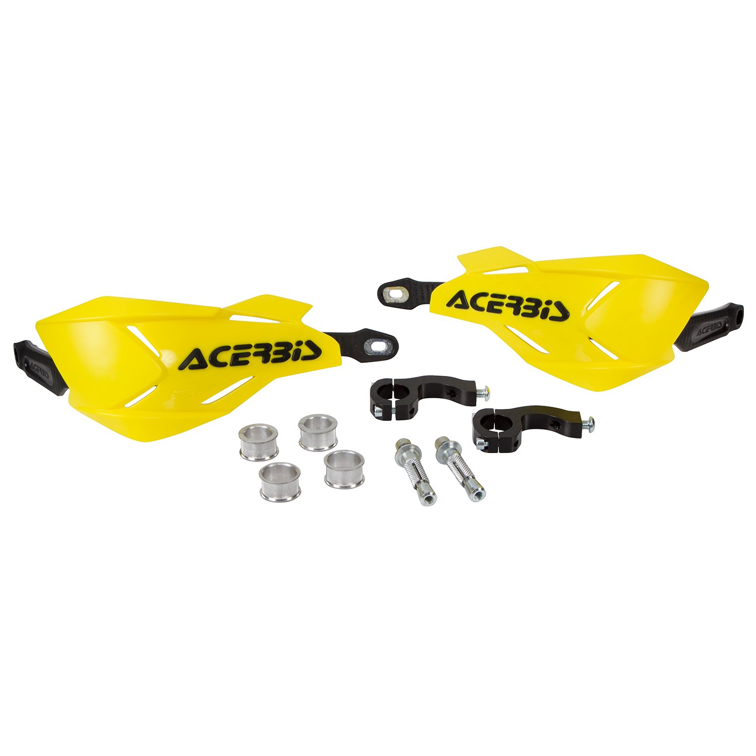 Acerbis Handguards X-Factory Yellow/Black, Incl. Mounting Kit