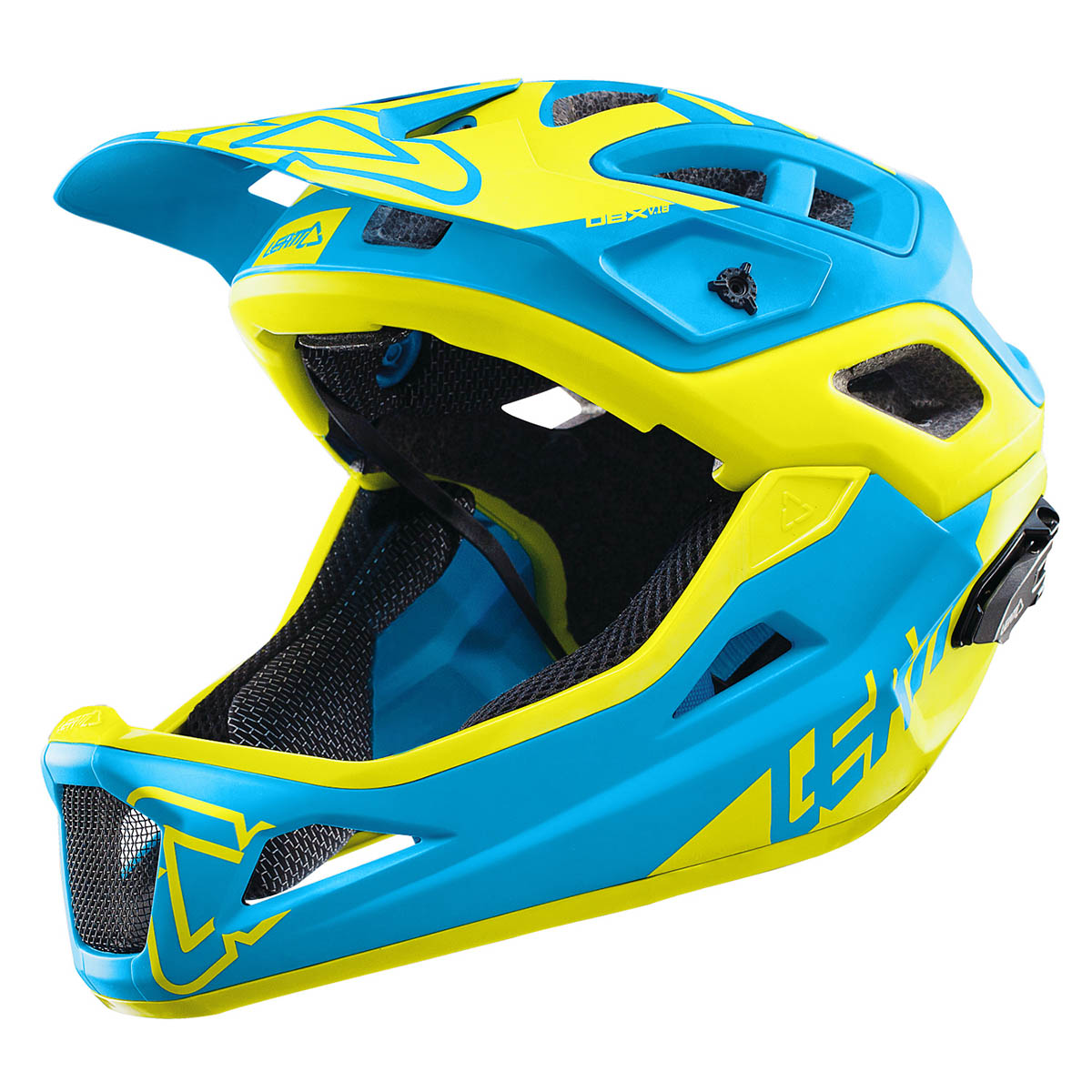 Leatt Enduro-MTB Helm DBX 3.0 Enduro Blau/Lime