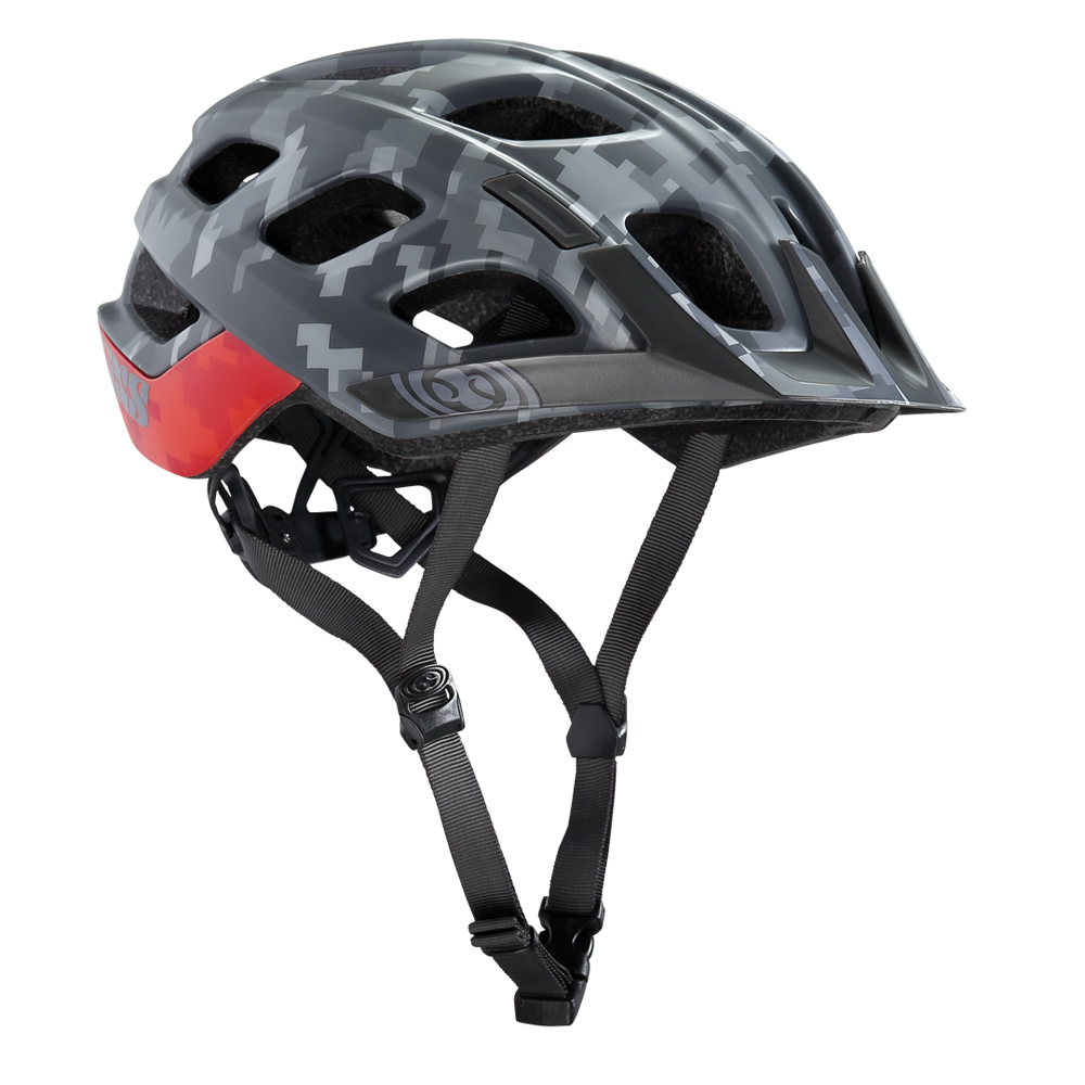 IXS Enduro MTB-Helm Trail XC Rot - Hans Rey Edition