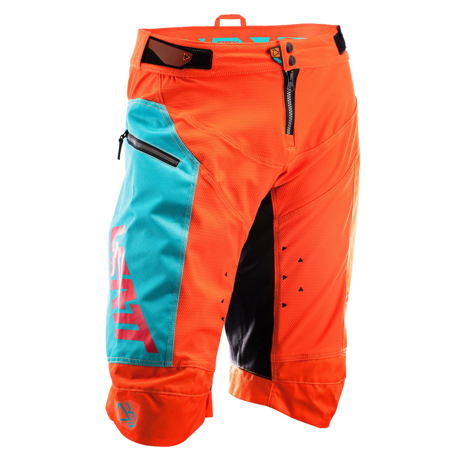Leatt Downhill Shorts DBX 4.0 Orange/Teal