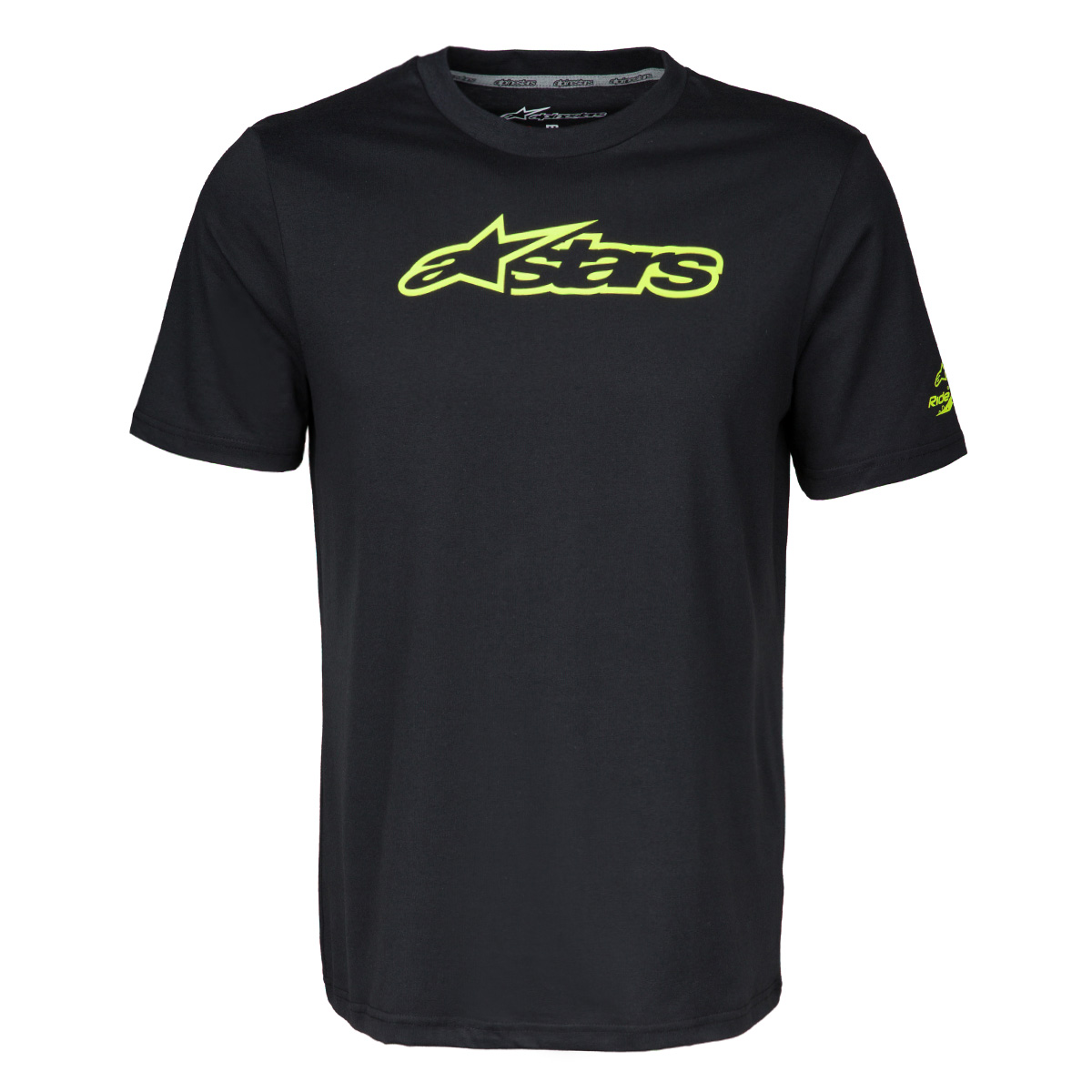 Alpinestars Tech T-Shirt Blaze 2 Black/Acid Yellow