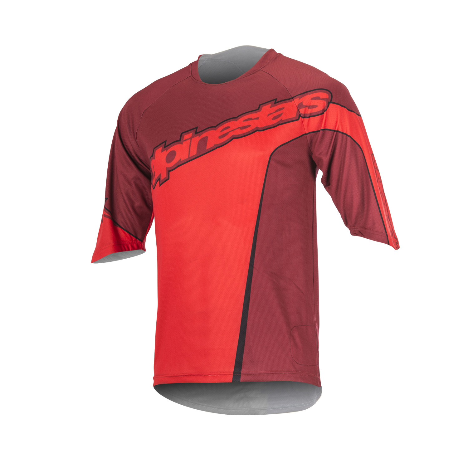 Alpinestars 3/4-Arm Jersey Crest Rio Rot/Alpinestars Rot