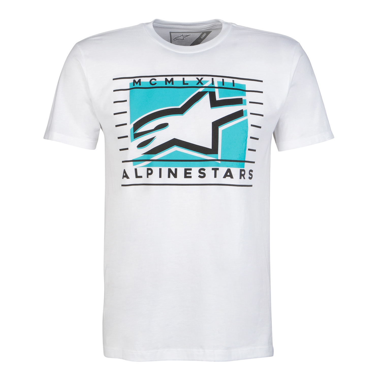 Alpinestars T-Shirt Time Weiß