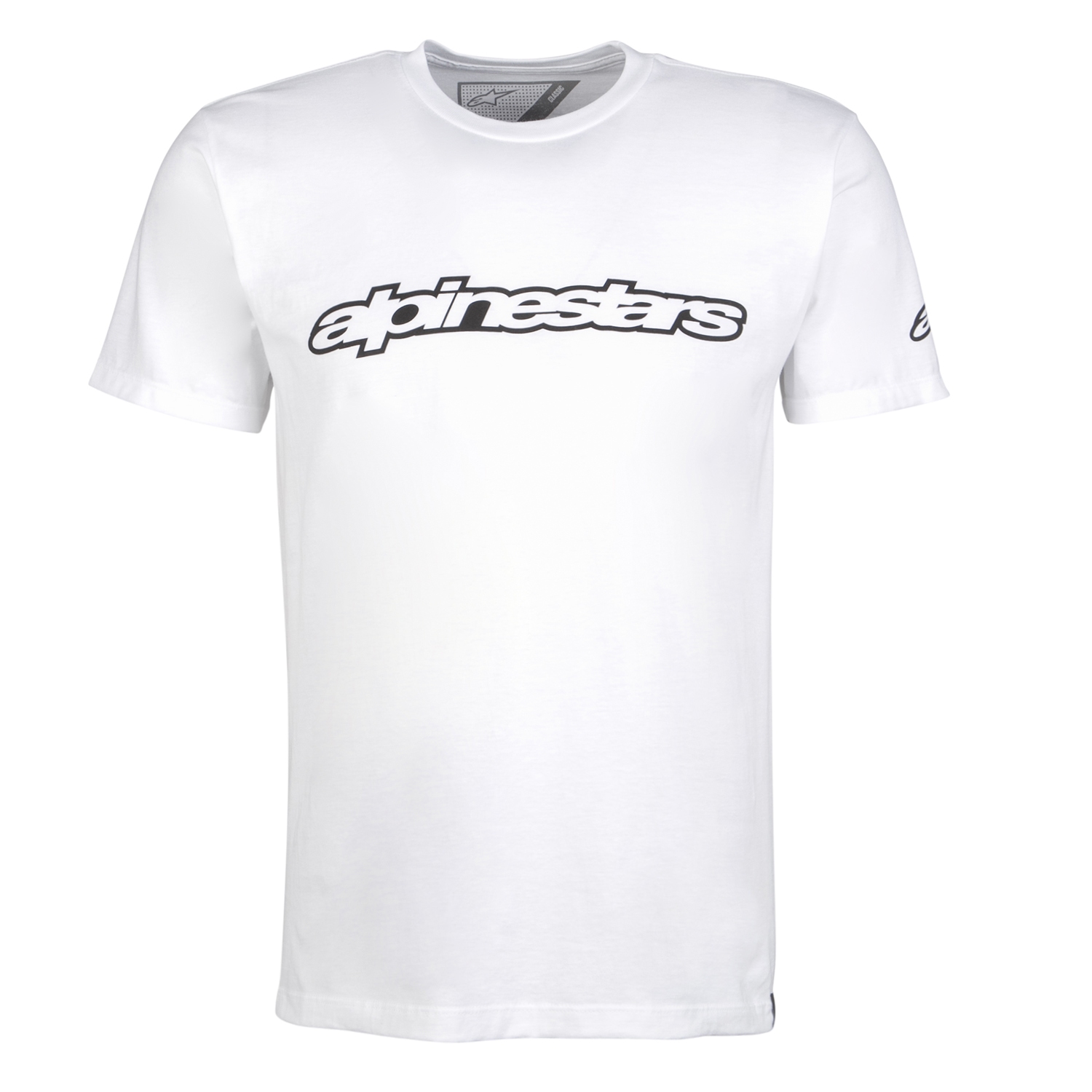 Alpinestars T-Shirt Wordmark Weiß