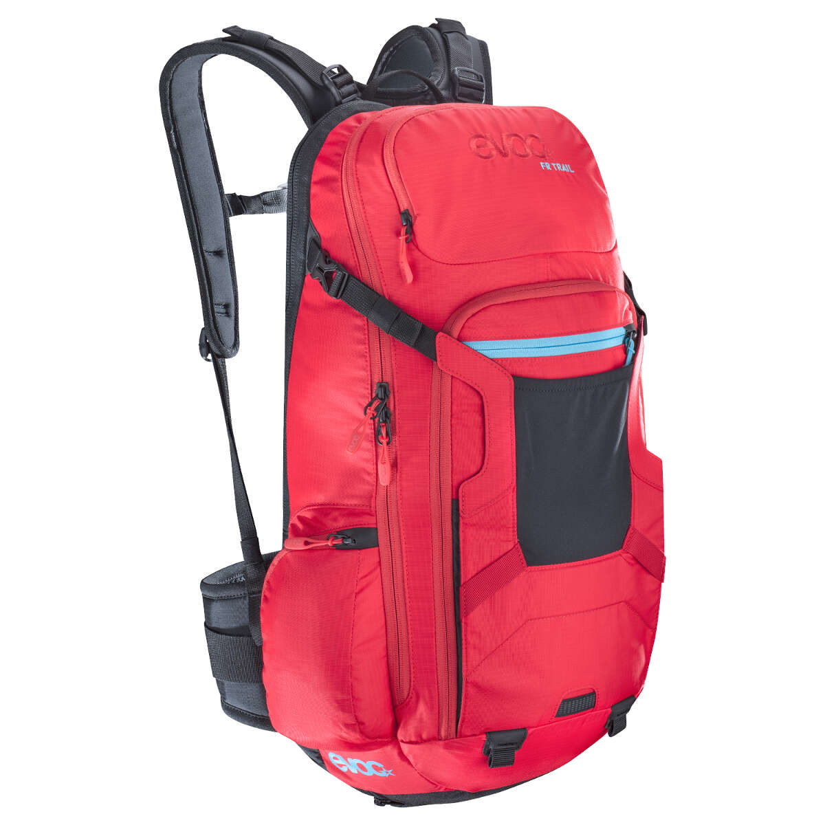 Evoc Protector Backpack with Hydration System Compartment FR Trail Red, 20 Liter