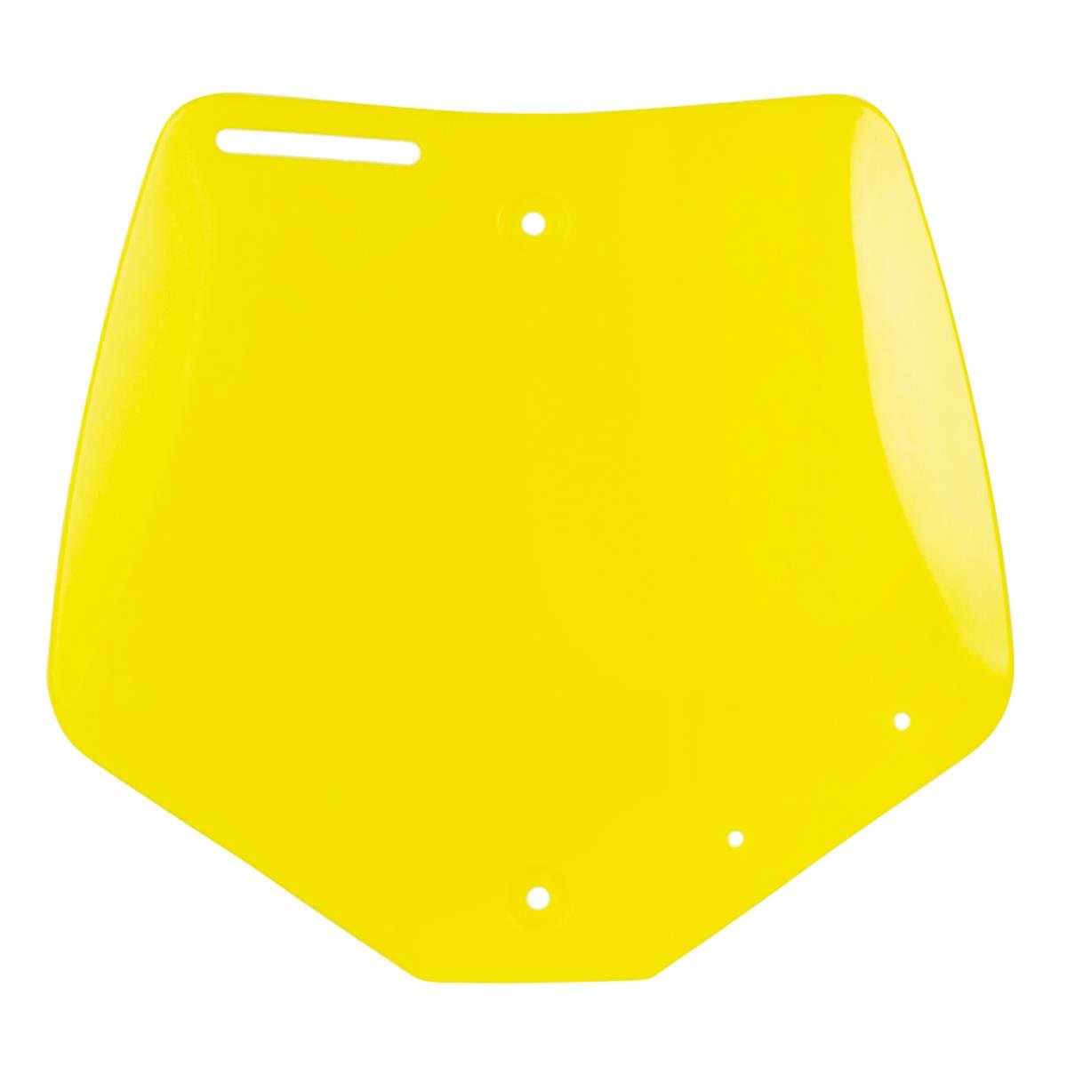 YCF Number Plate  Yellow
