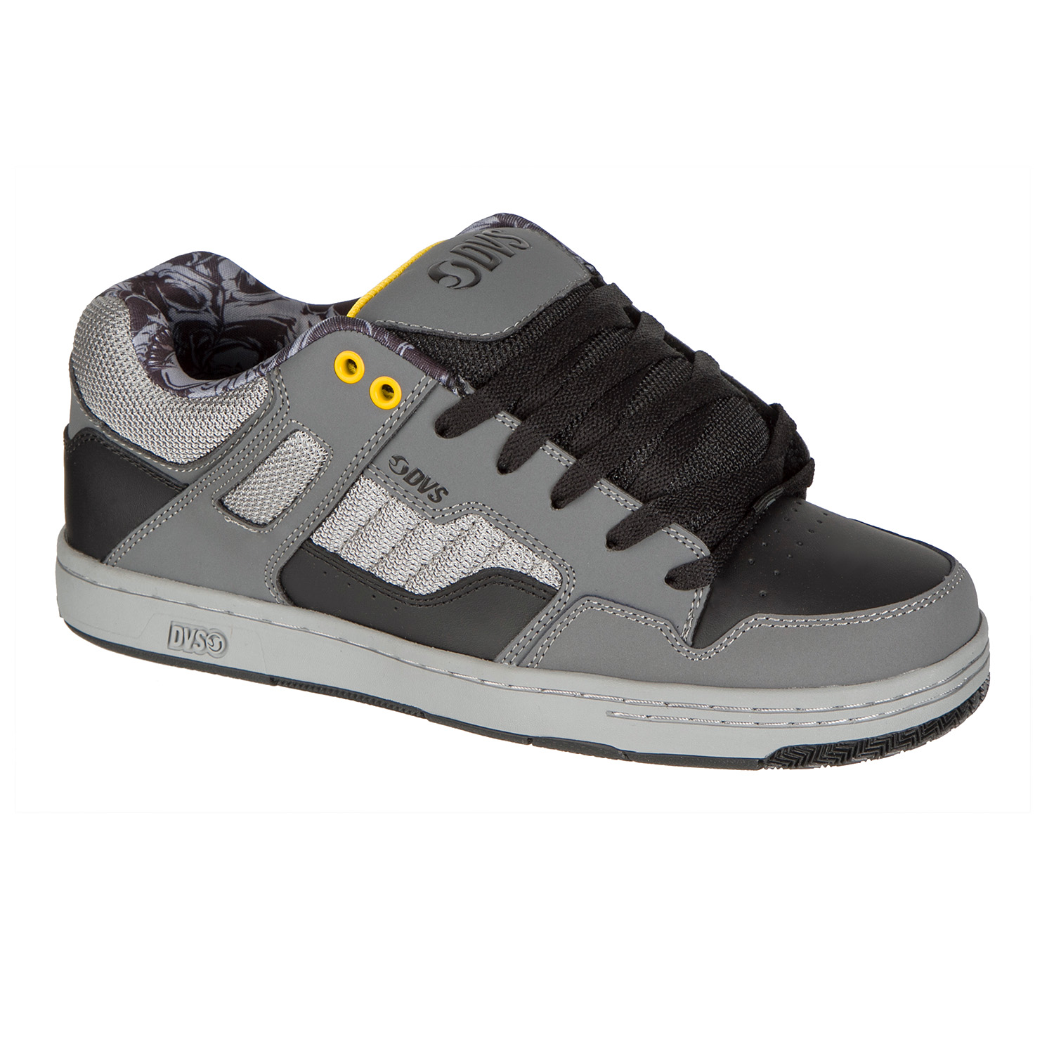 DVS Chaussures Enduro 125 Black/Grey/Leather Nubuck Deegan