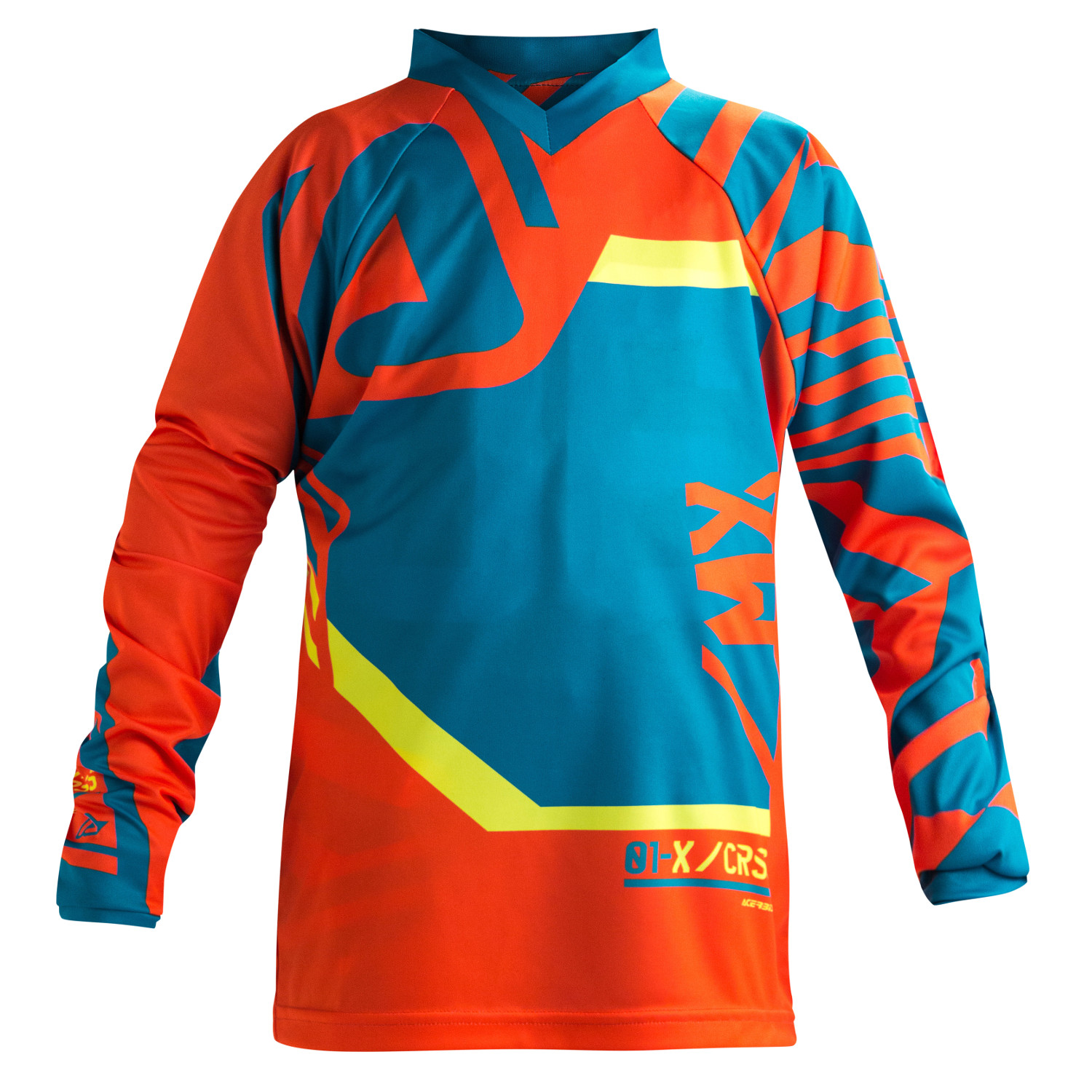 Acerbis Kids Jersey Limited Edition Fitcross - Blau/Fluo Orange