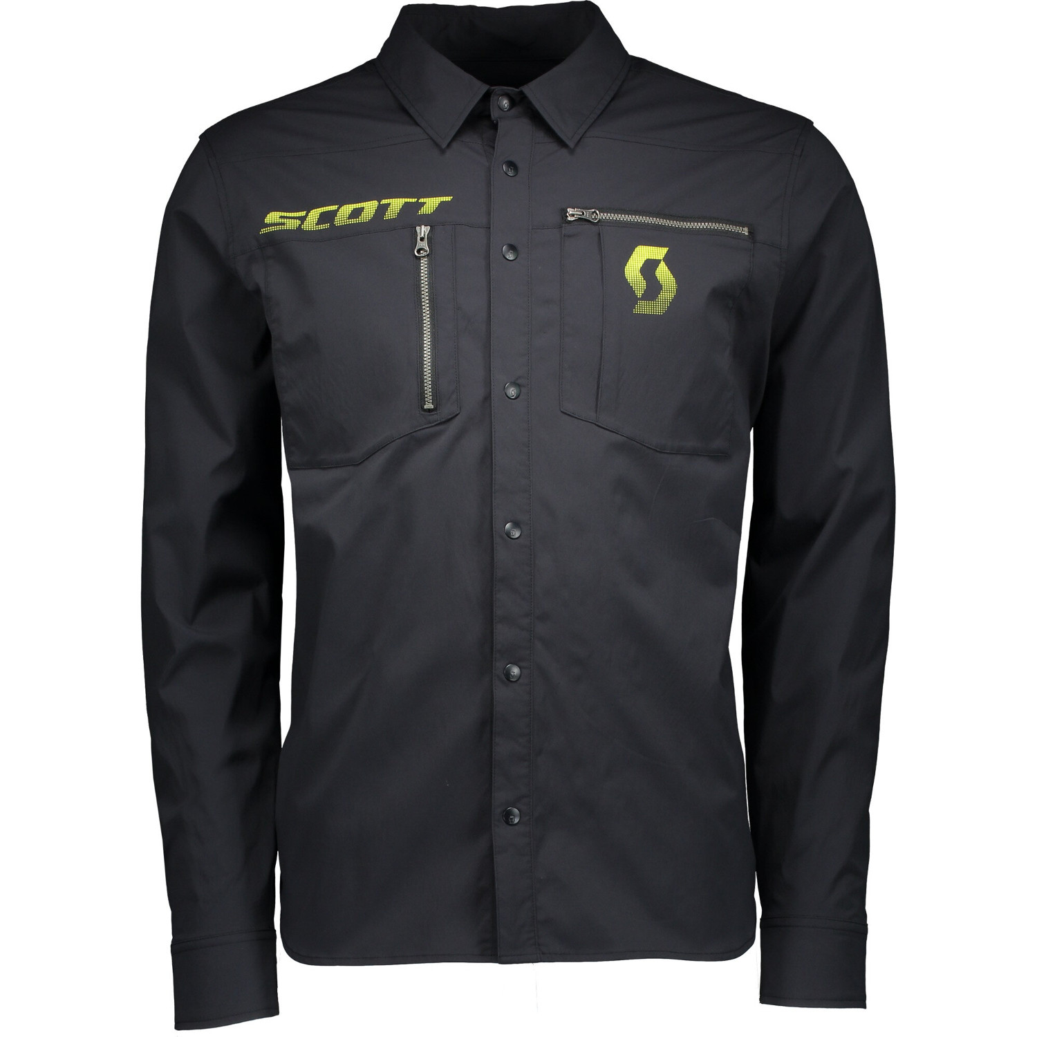 Scott Shirt Long Sleeve Factory Team Black/Sulphur Yellow