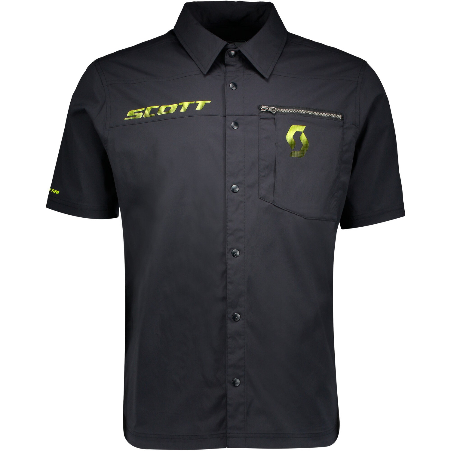 Scott Shirt Short Sleeve Factory Team Black/Sulphur Yellow