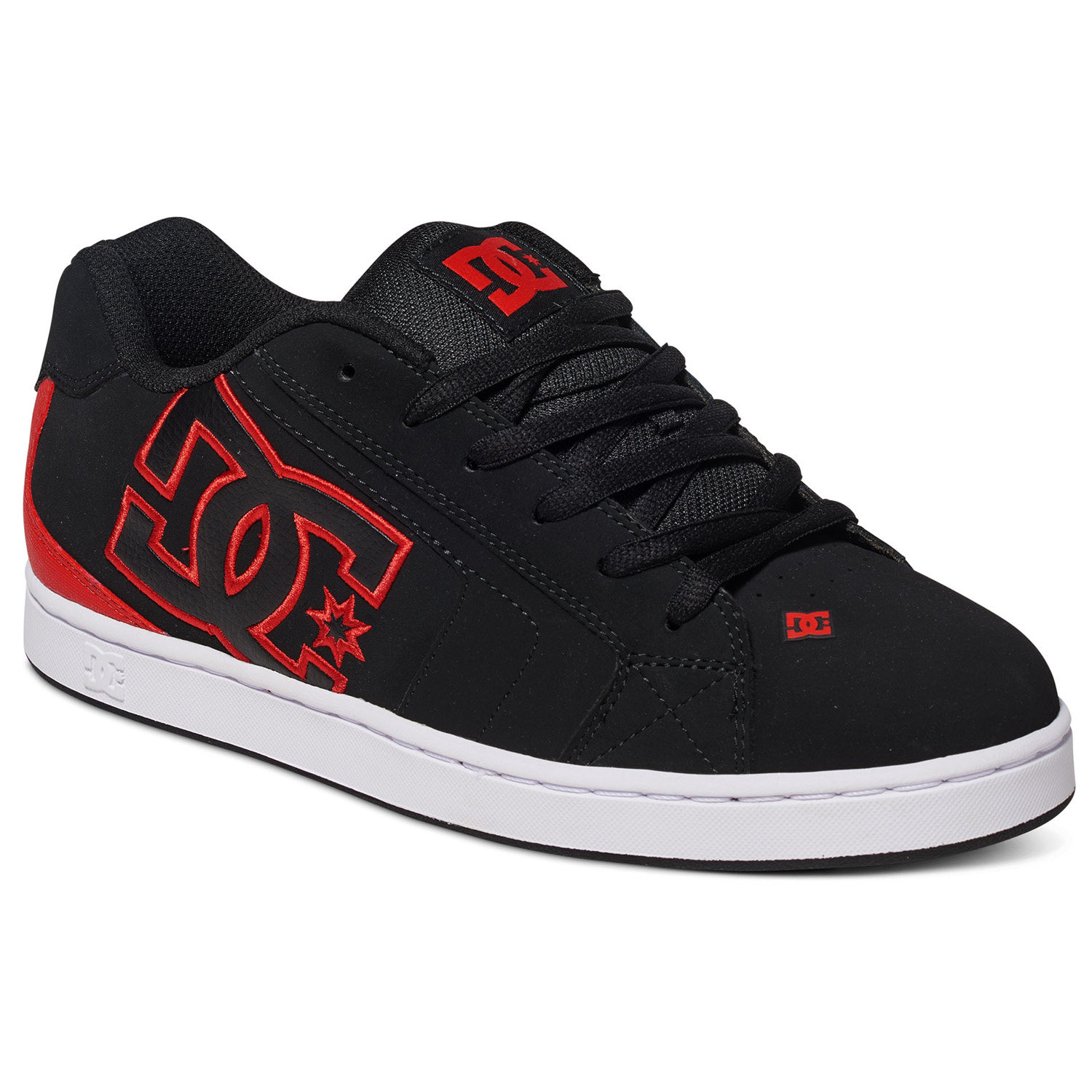 DC Chaussures Net Black/Red