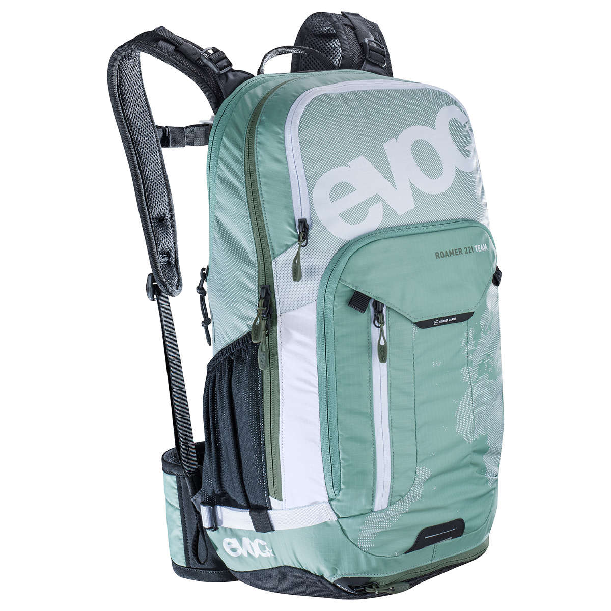 Evoc Backpack with Hydration System Compartment Roamer Team Light Petrol-White, 22 Liter
