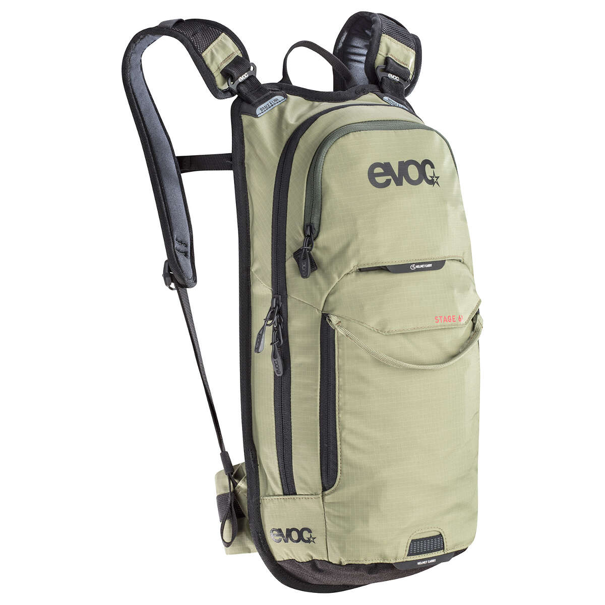 Evoc Backpack with Hydration System Compartment Stage Light-Olive, 6 Liter
