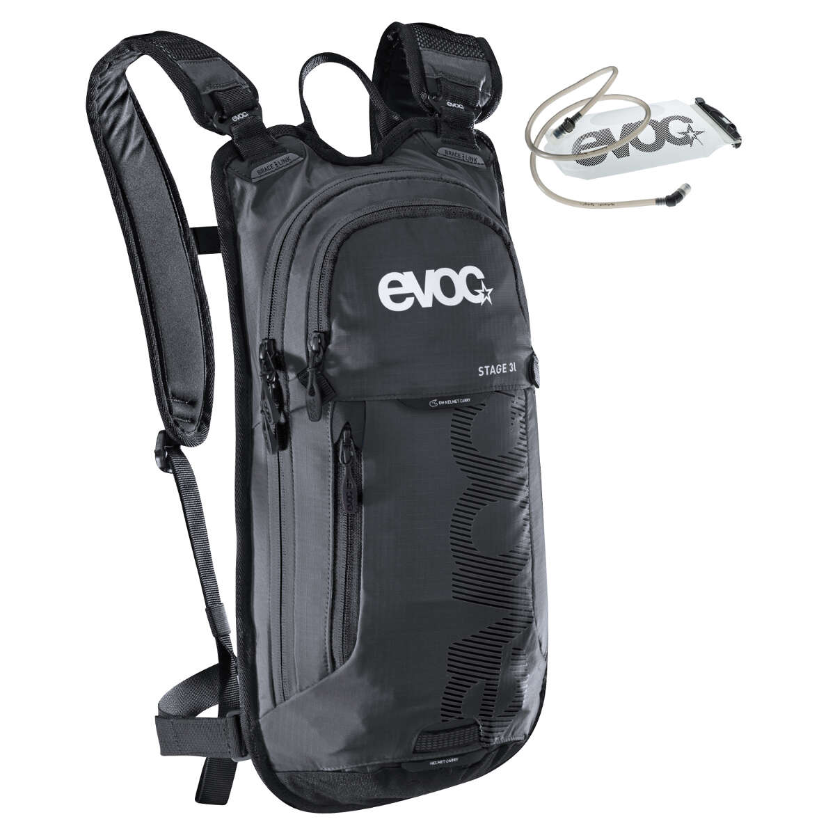 Evoc Backpack with Hydration System Stage Black, 3 Liter