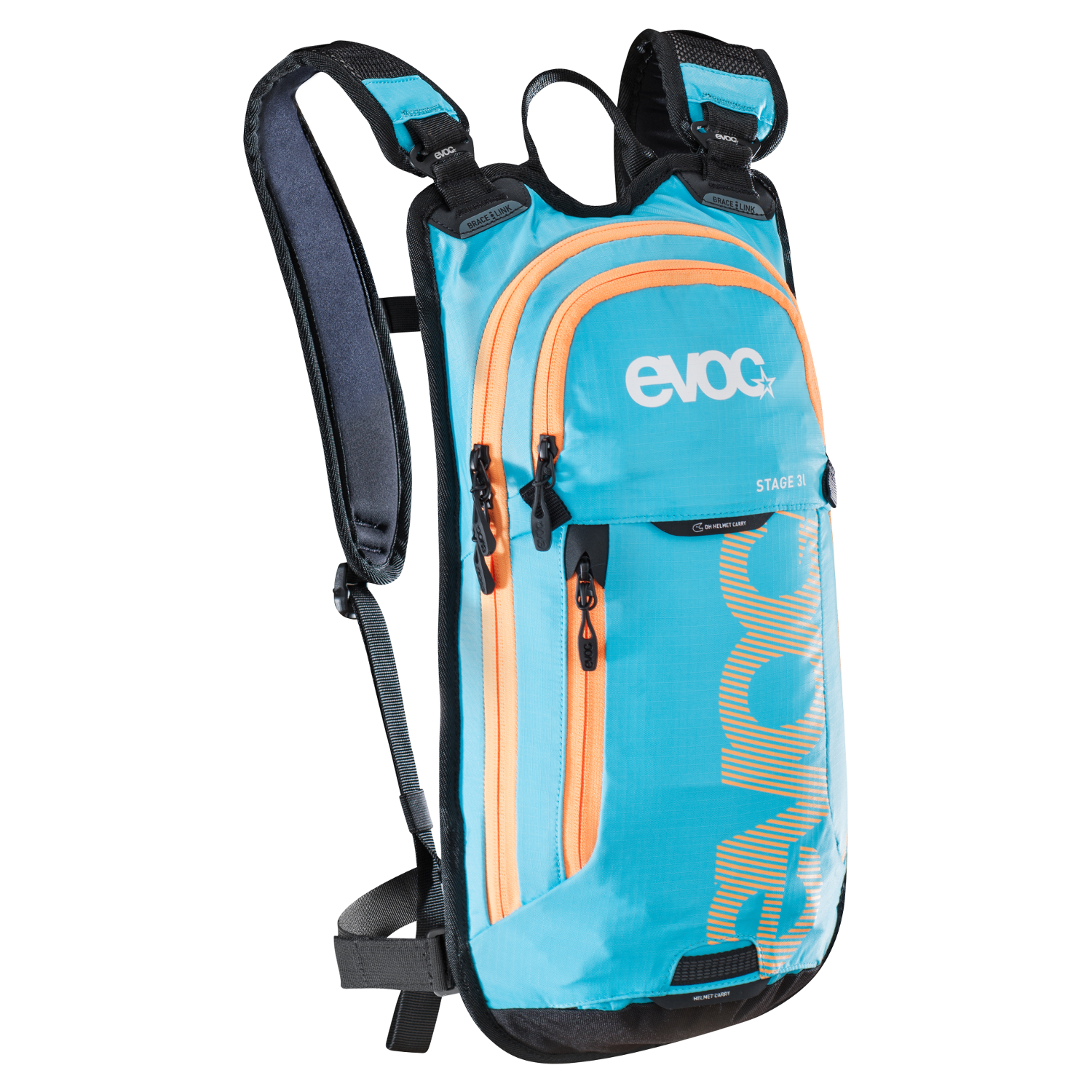 Evoc Backpack with Hydration System Compartment Stage Neon Blue, 3 Liter