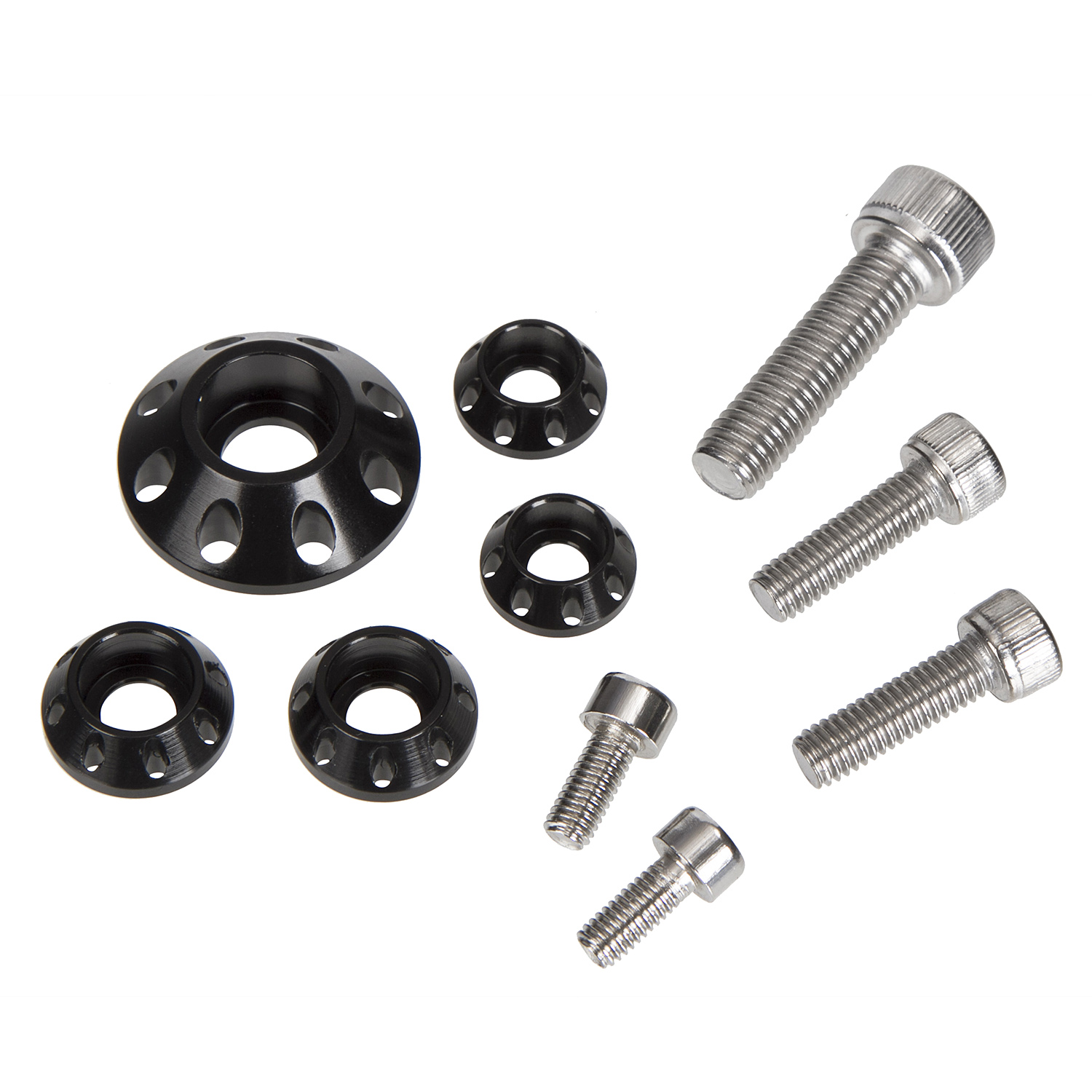 YCF Screws/Washers Set  for Plastic and Tank, Black