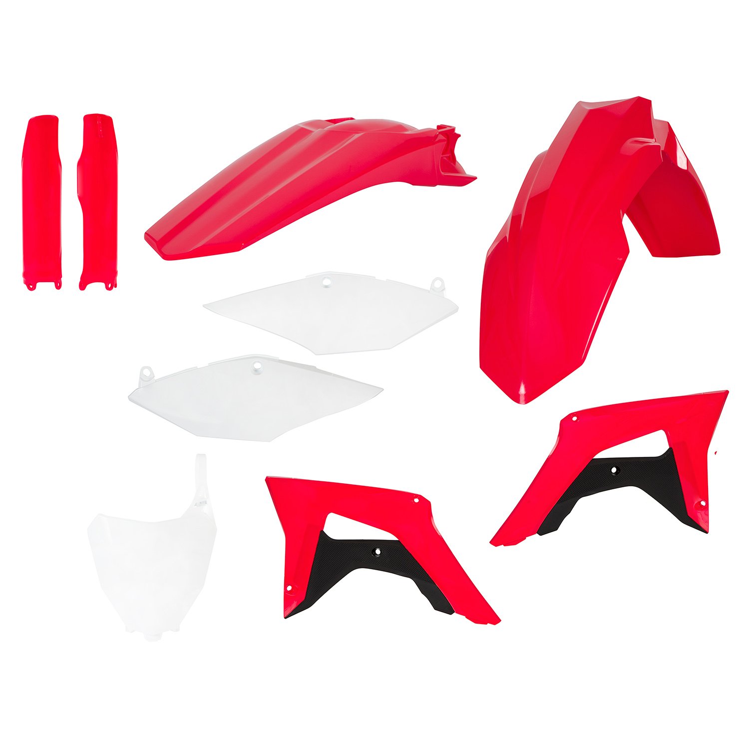 Acerbis Kit Plastique complet Full-Kit Honda CRF 250R 18-21, CRF 450R17-20, OEM