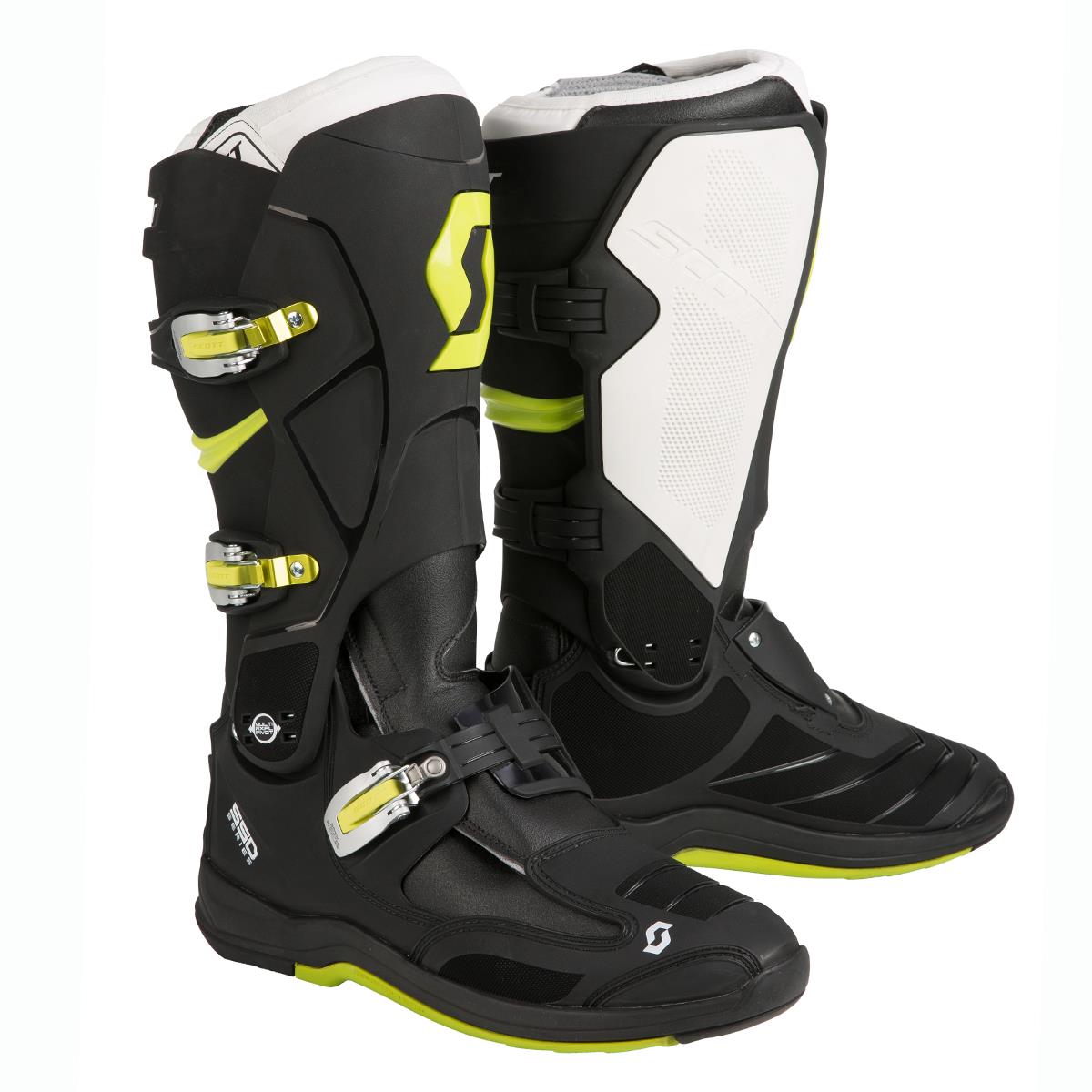 Scott MX Boots 550 Black/Green | Maciag Offroad