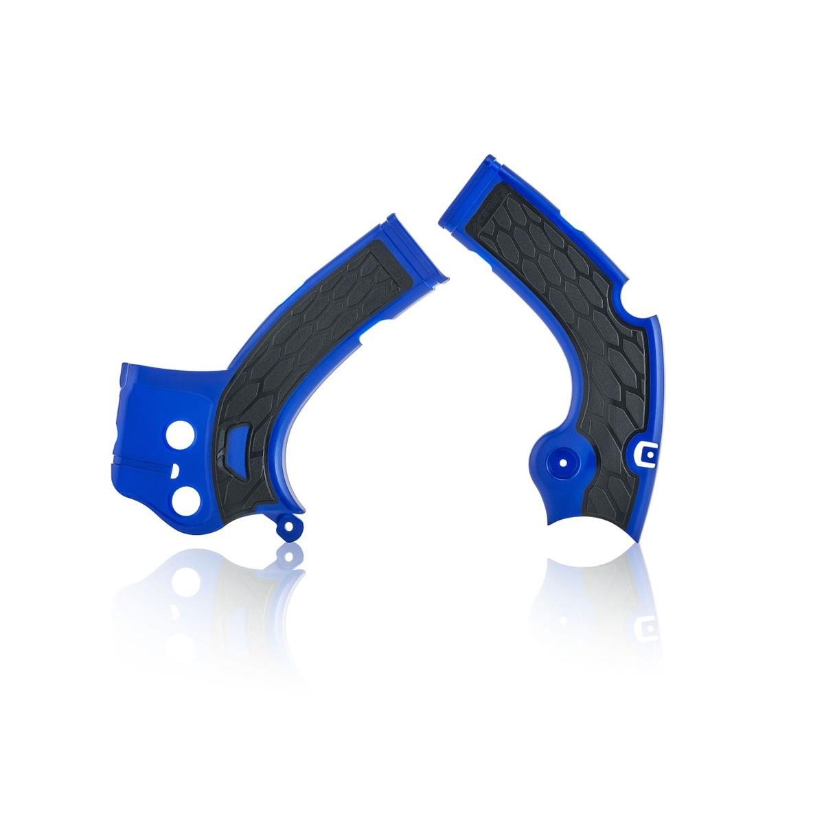 Acerbis Frame Guard X-Grip Yamaha YZF 250/450, WRF 450, Black/Blue