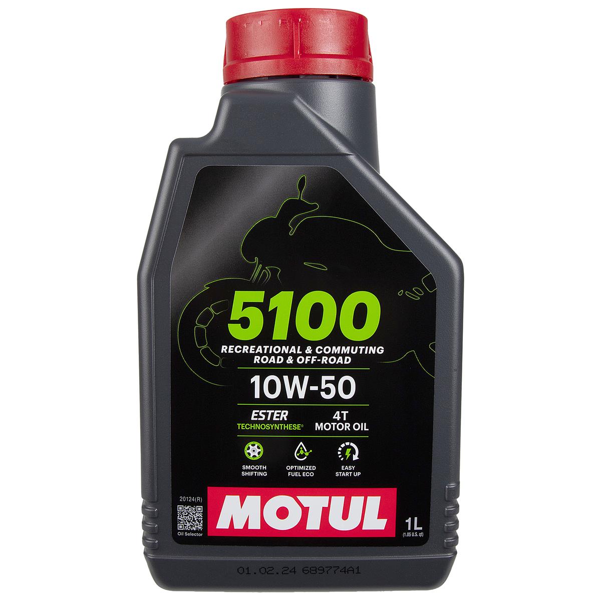Motul Engine Oil 5100 4T 10W50, 1 Liter