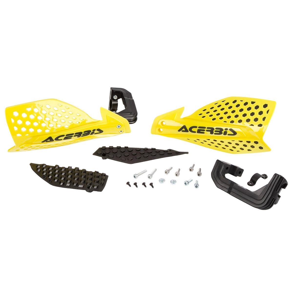Acerbis Handguards X-Ultimate Yellow/Black, Incl. Mounting Kit