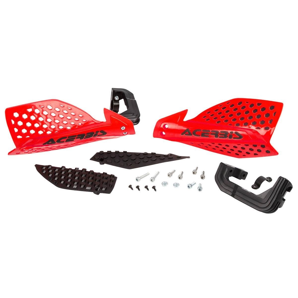 Acerbis Handguards X-Ultimate Red/Black, Incl. Mounting Kit