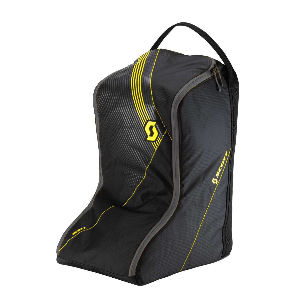 Scott Borsa Stivali Boot Bag Black/Neon Yellow