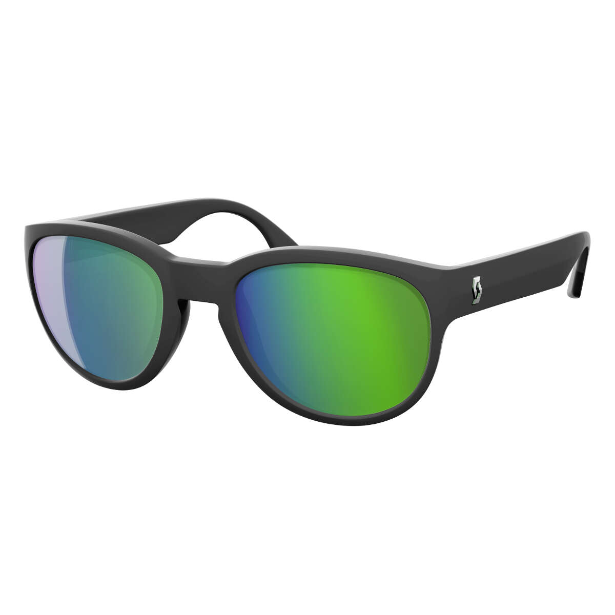Scott Sunglasses Sway Matte Grey - Green Chrome