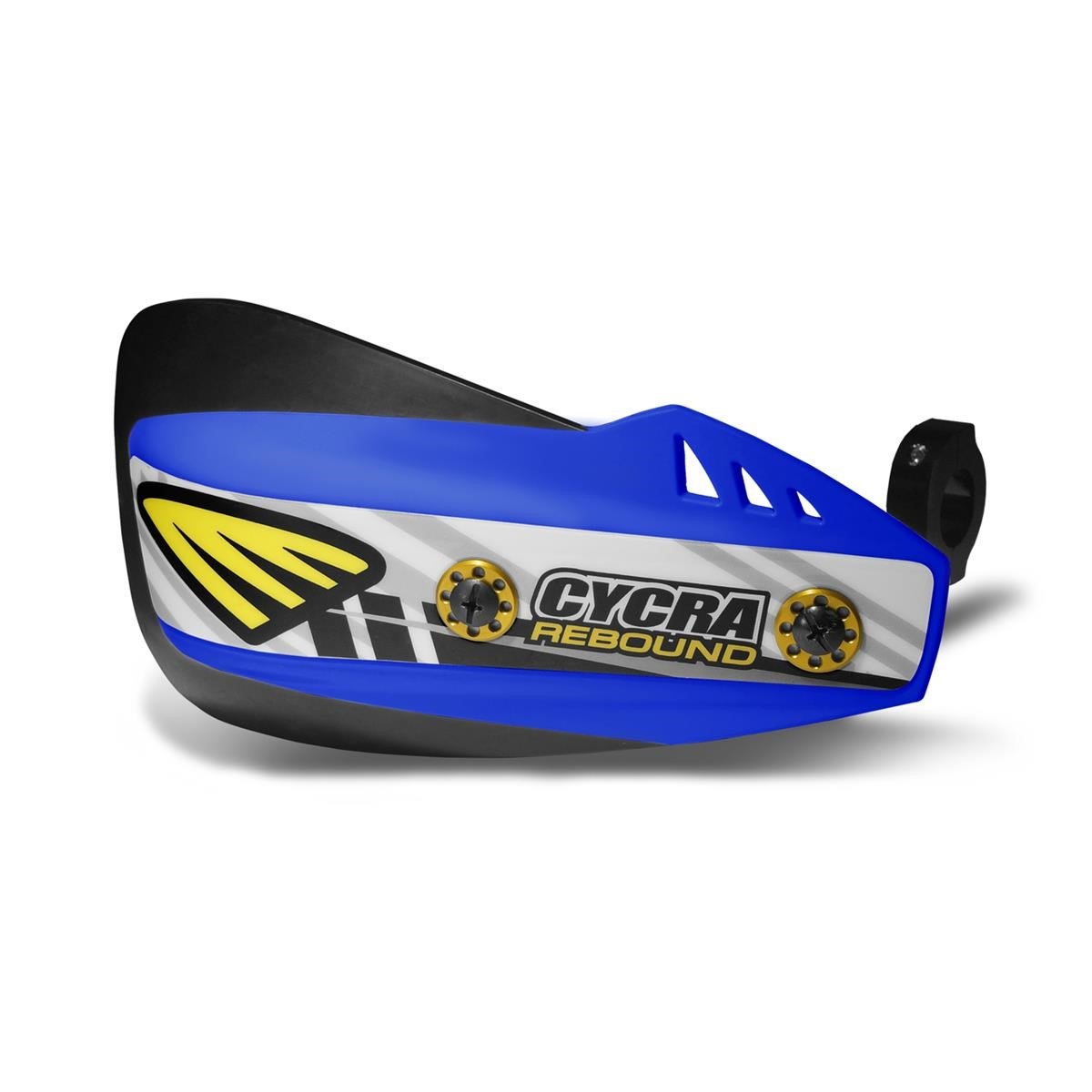 Cycra Handguards Rebound with Patented folding shield, Blue