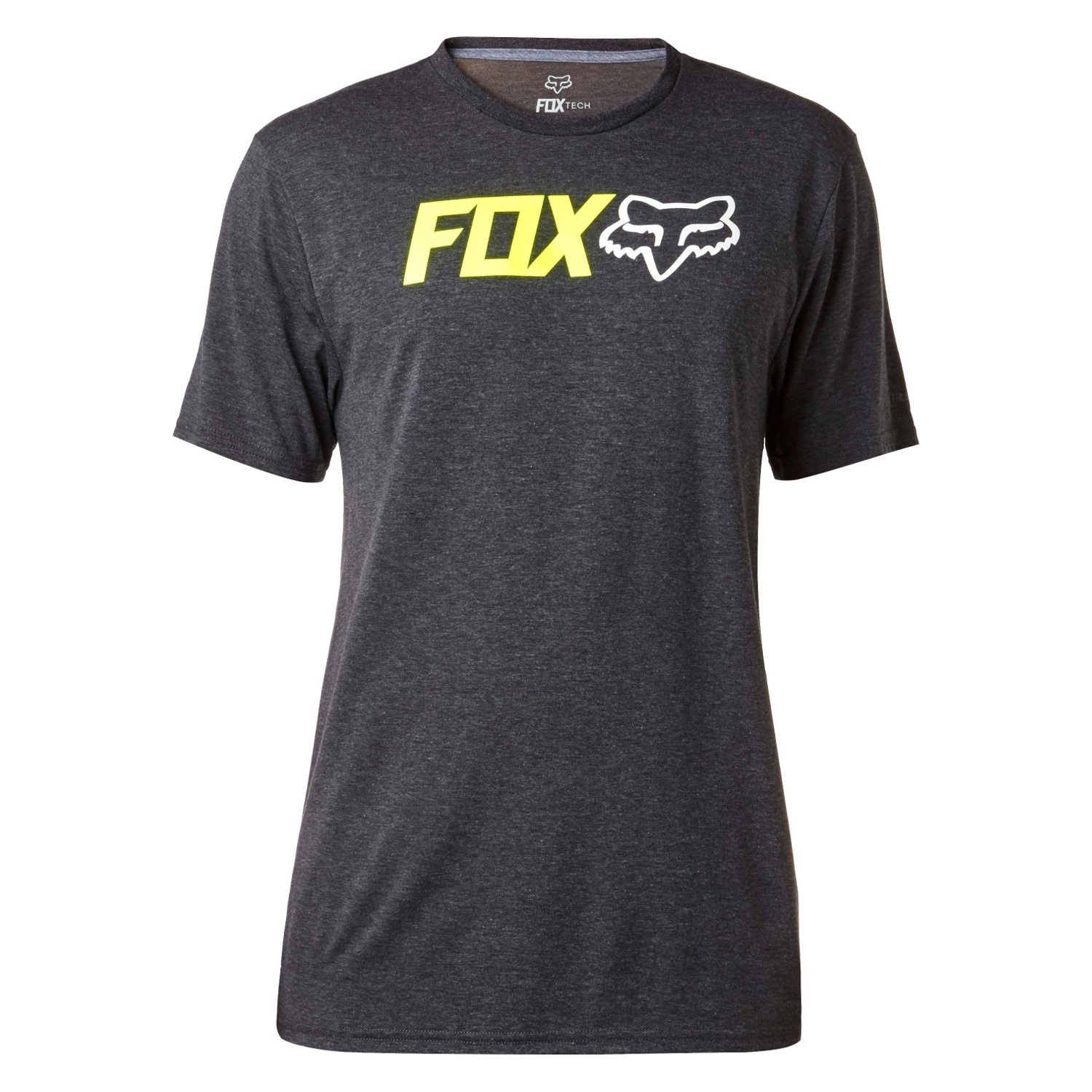Fox T-Shirt Obsessed Heather Black