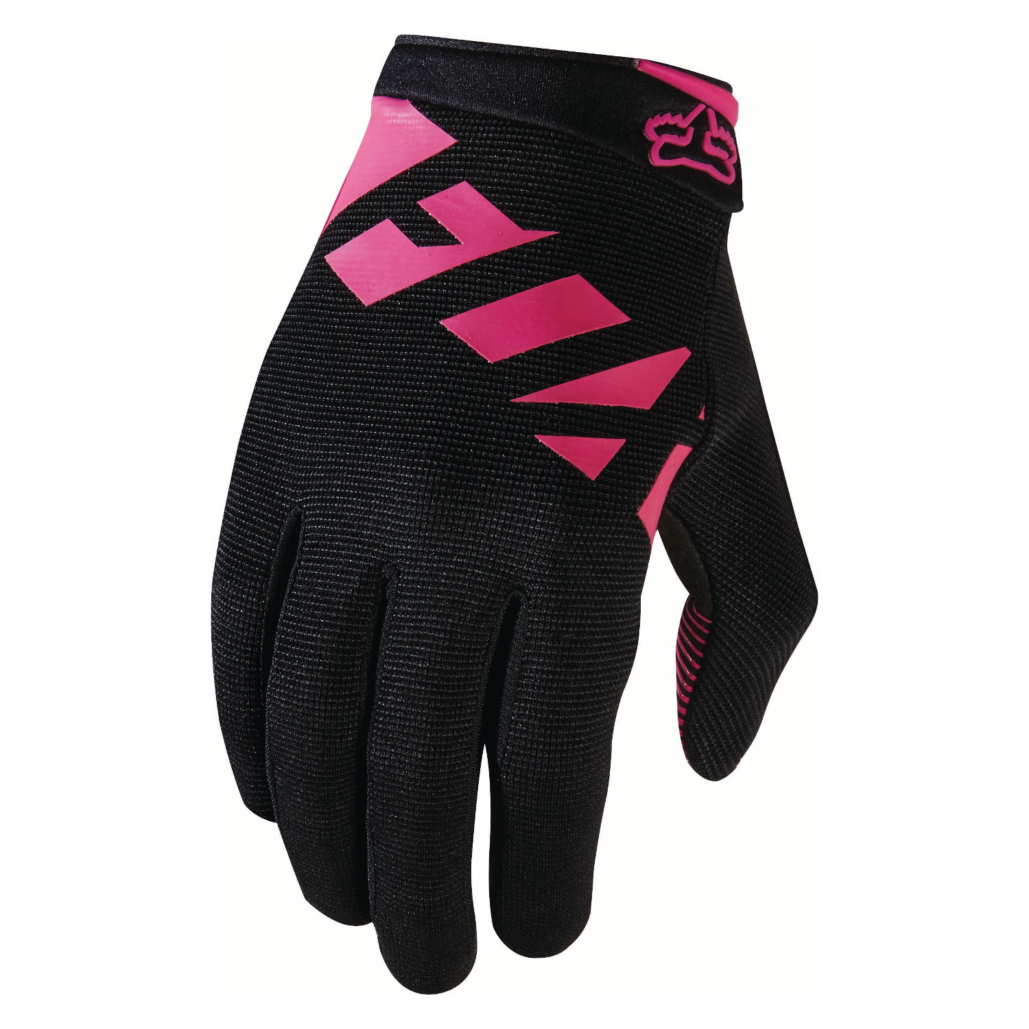 Fox Girls Gloves Ripley Black/Pink