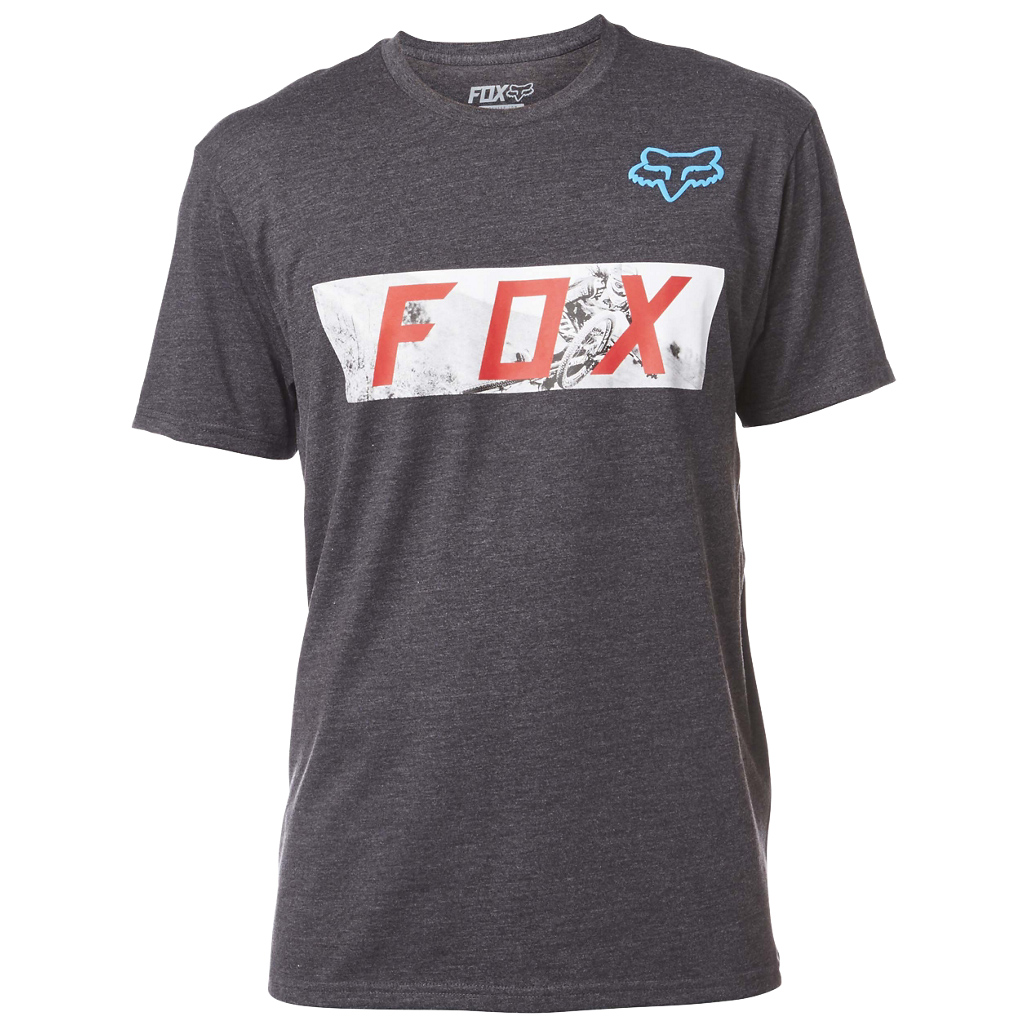 Fox T-Shirt Ghostburn Schwarz meliert