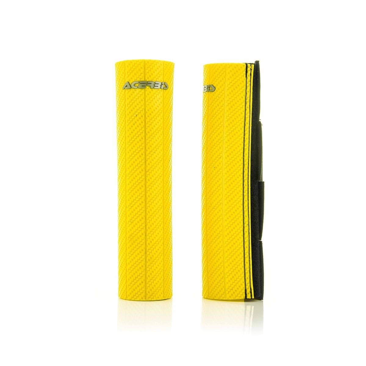 Acerbis Fork Guards  Upper, 47-48 mm, Yellow