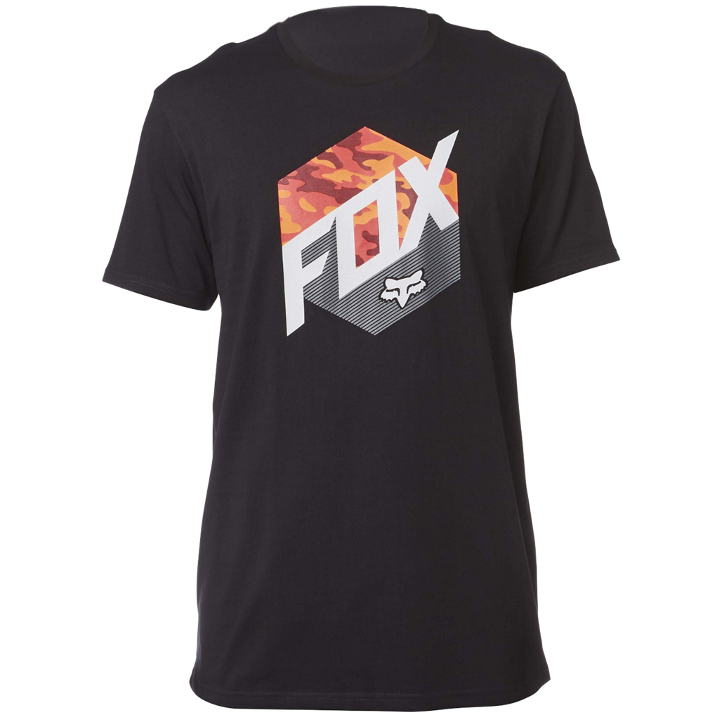 Fox T-Shirt Kasted Schwarz