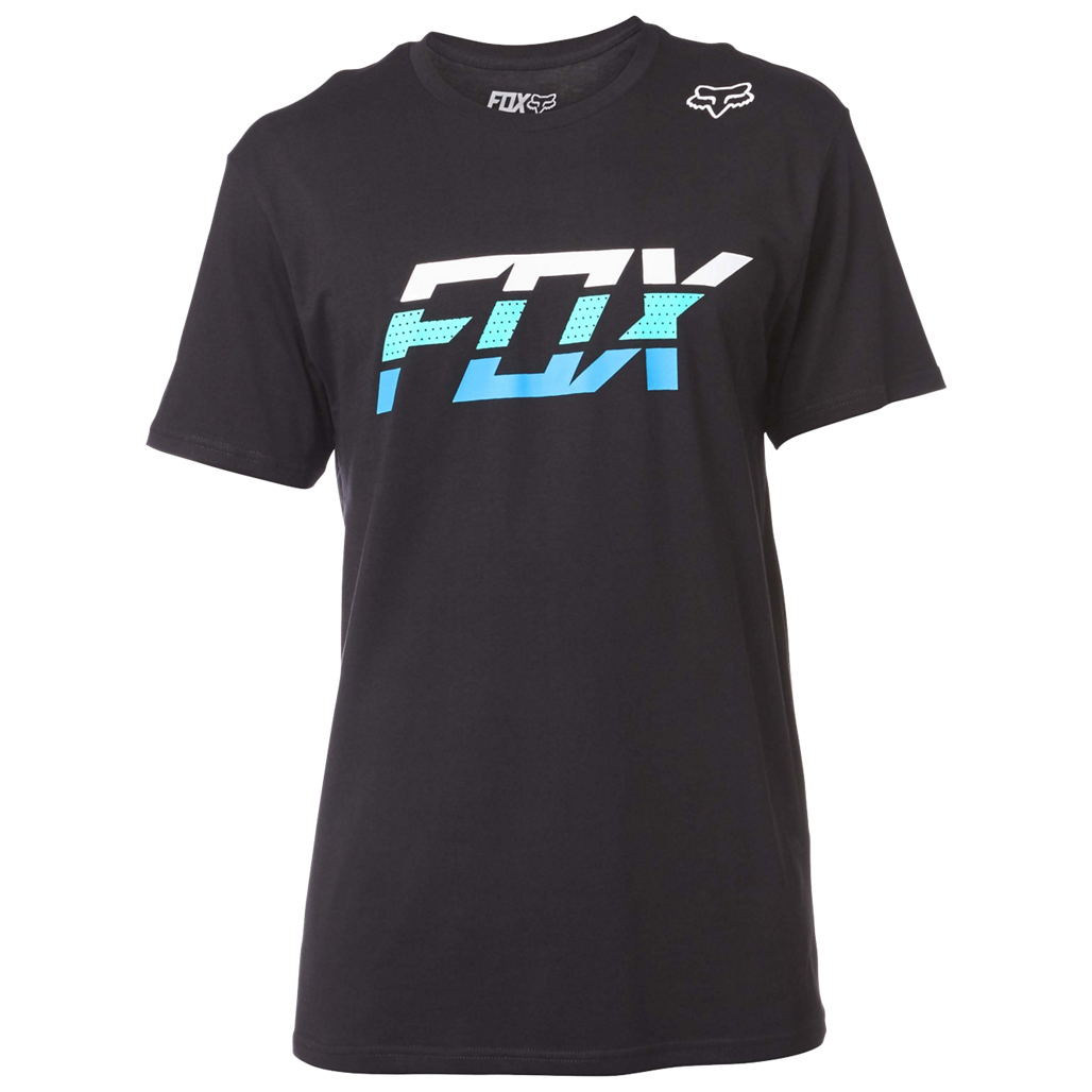 Fox T-Shirt Seca Splice Schwarz